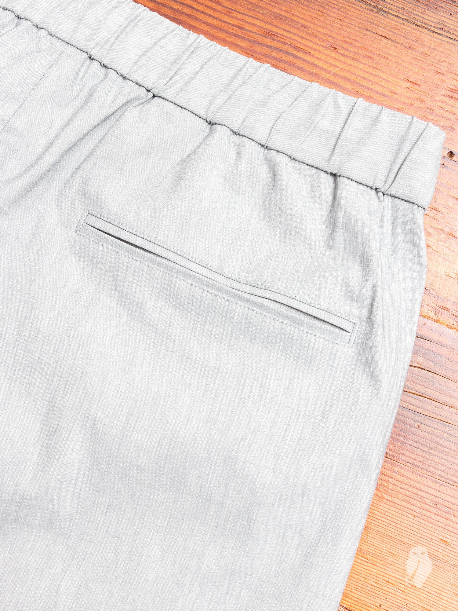 Stretch One Tack Easy Pants in Stone - Image 10