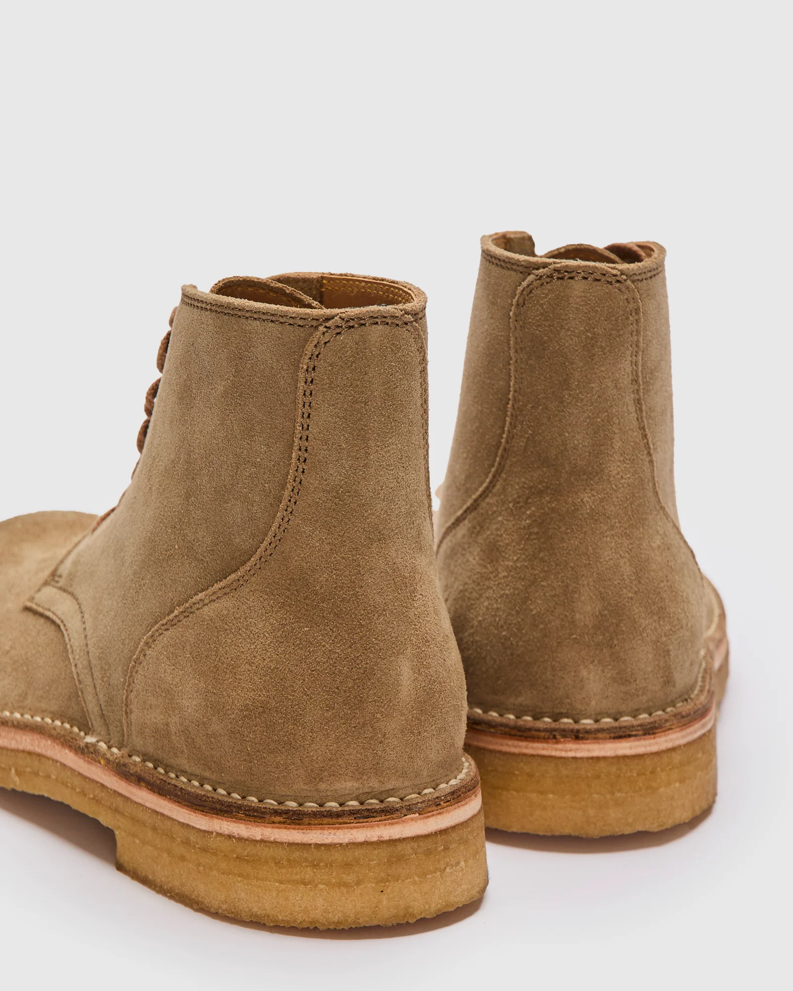 Sahara Boot in Japanese Suede Khaki - Image 5