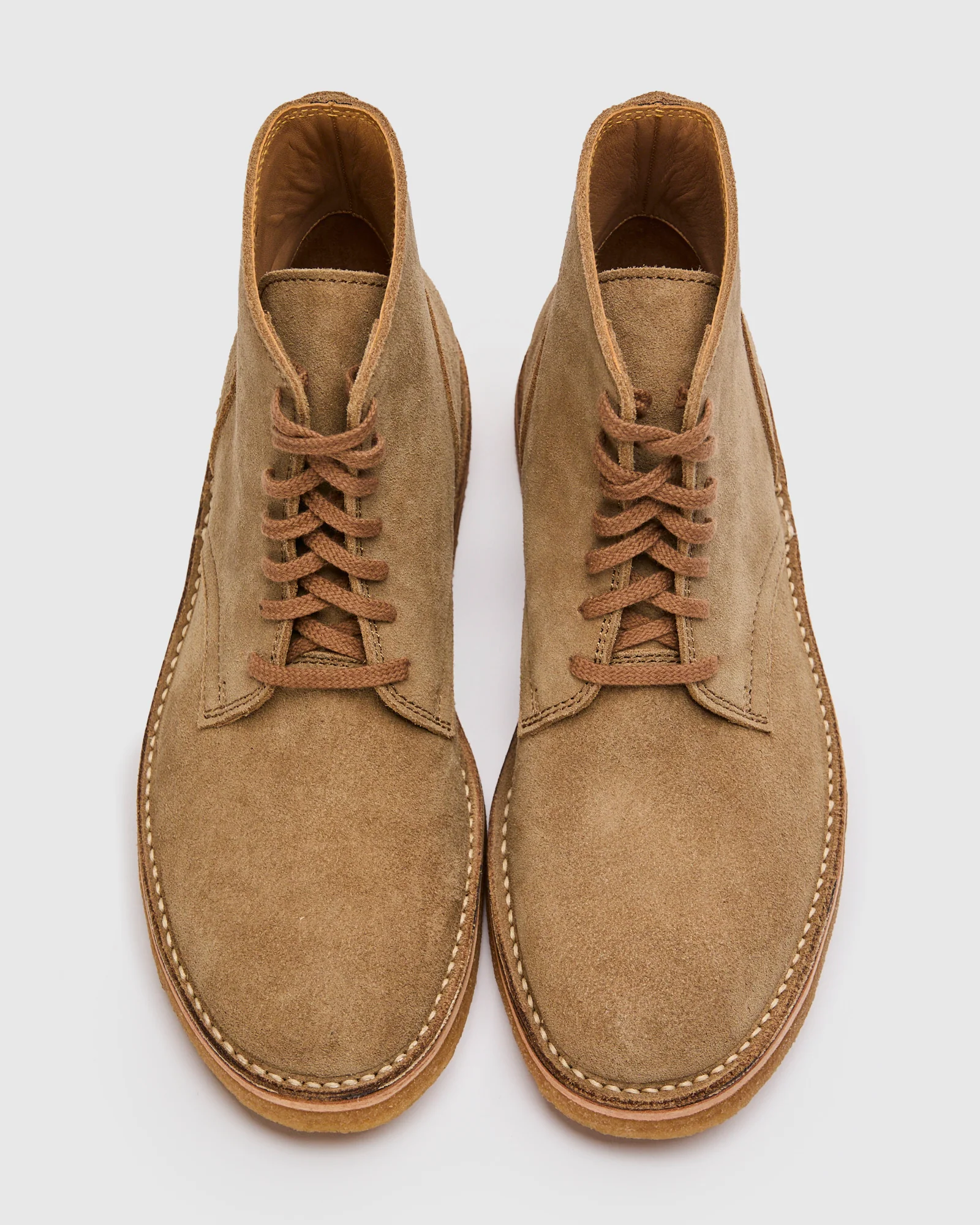 Sahara Boot in Japanese Suede Khaki - Image 6