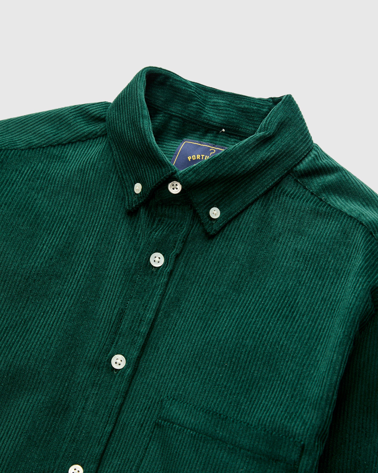 Lobo 2 Button-Up Shirt in Green - Image 4