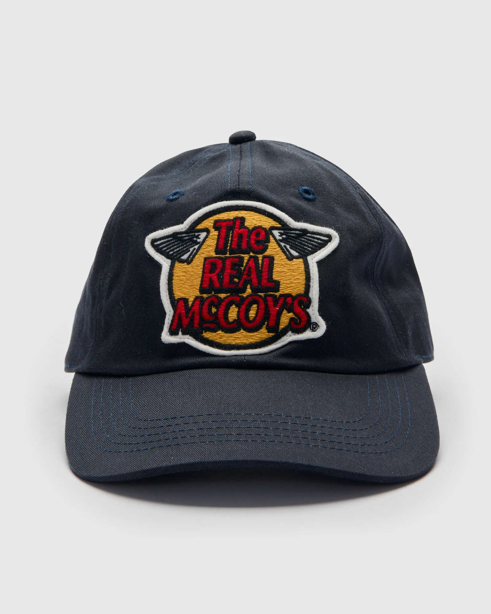 Logo Baseball Cap in Navy - Image 2