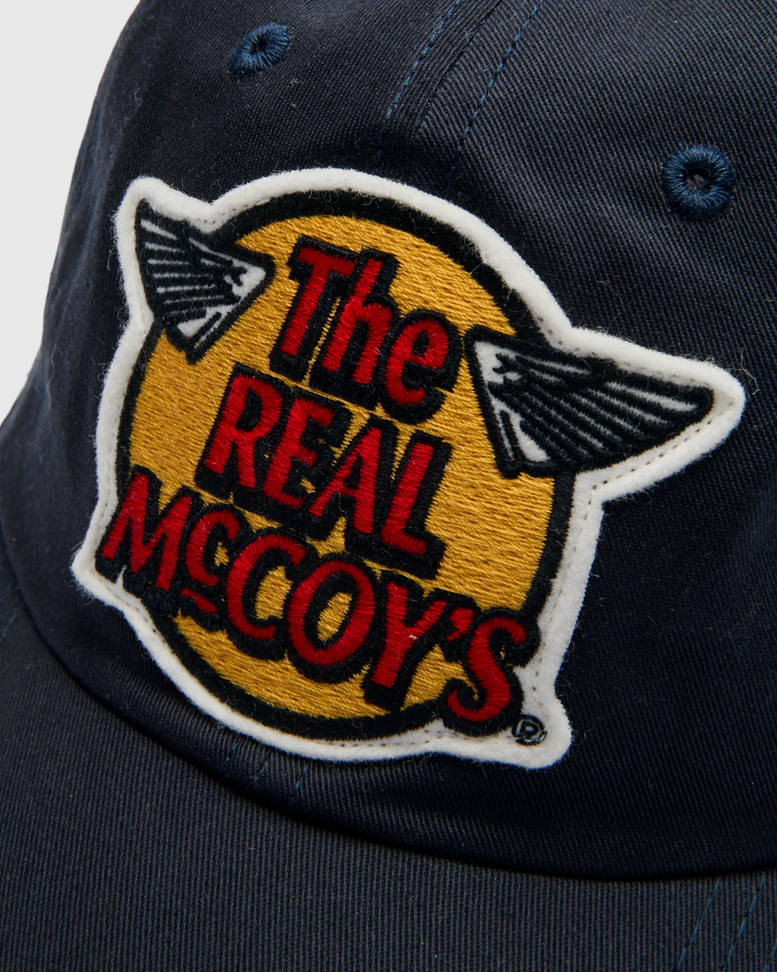 Logo Baseball Cap in Navy - Image 3