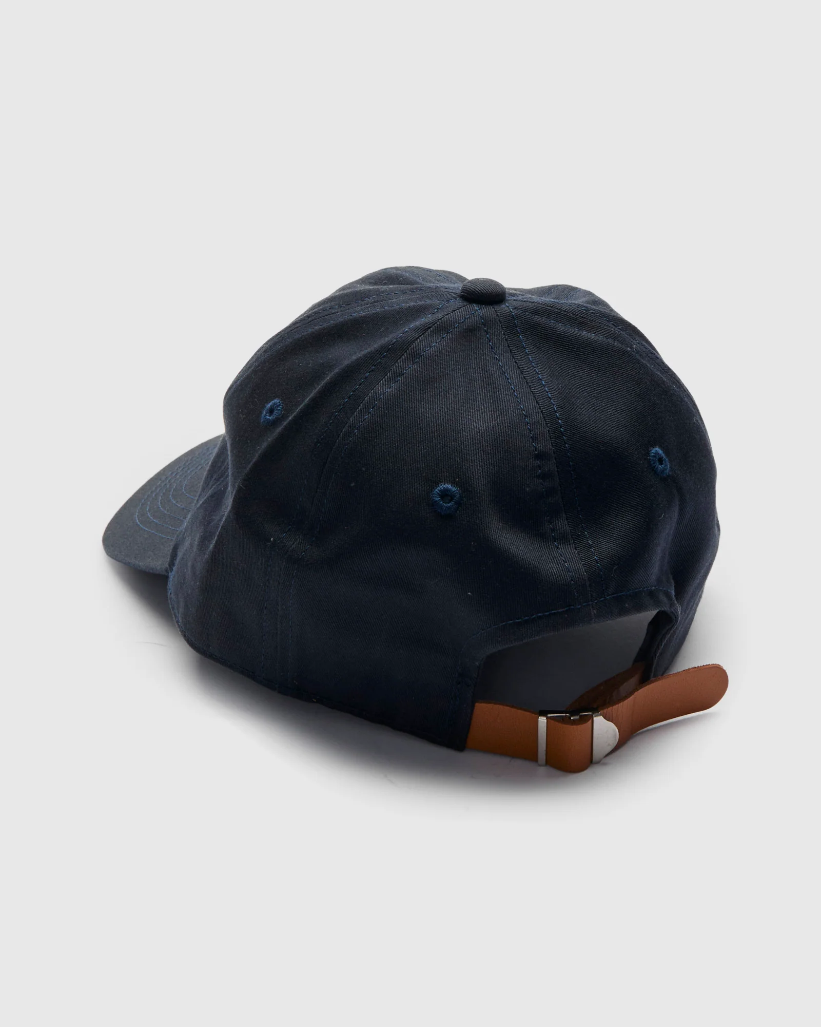 Logo Baseball Cap in Navy - Image 4