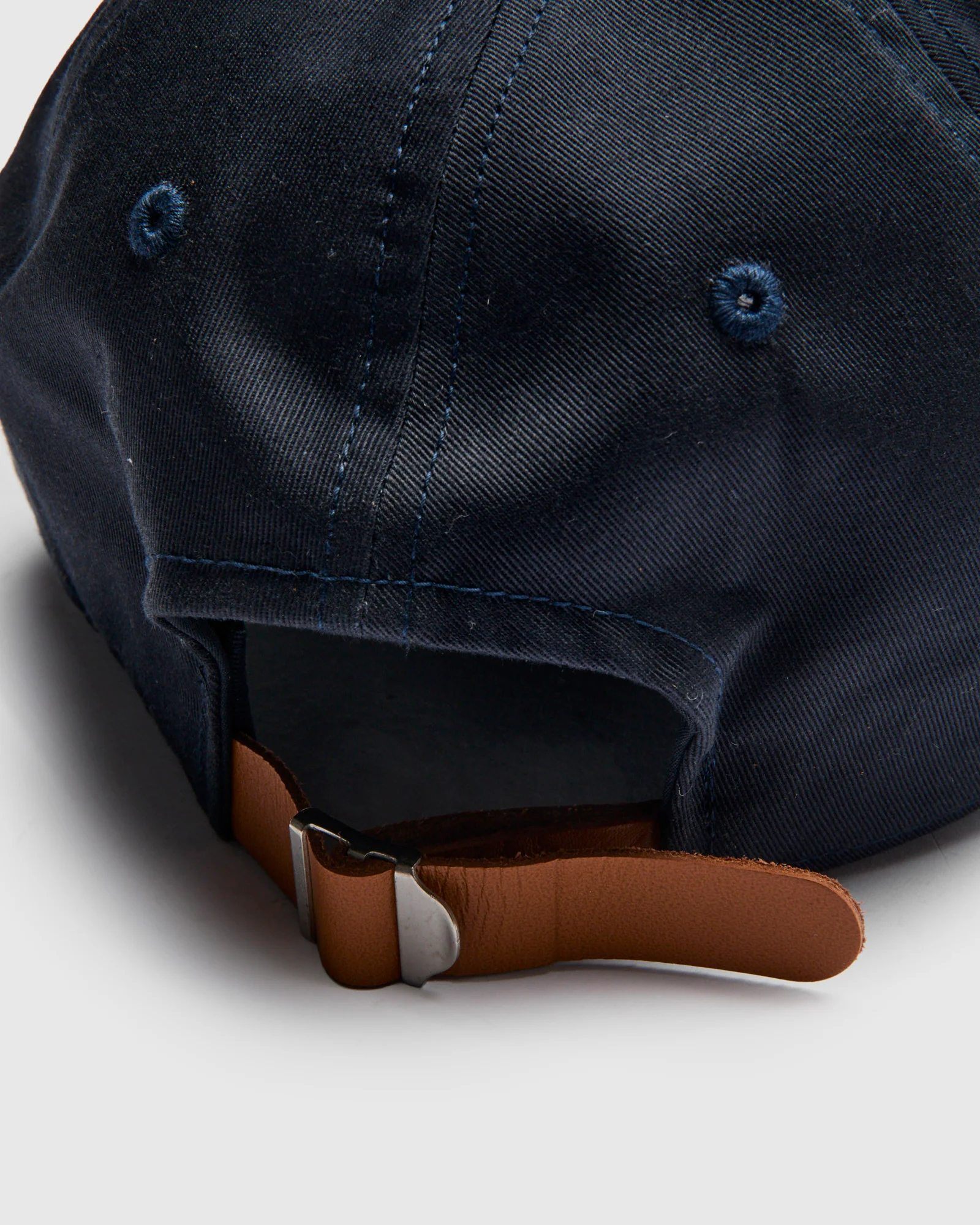 Logo Baseball Cap in Navy - Image 6