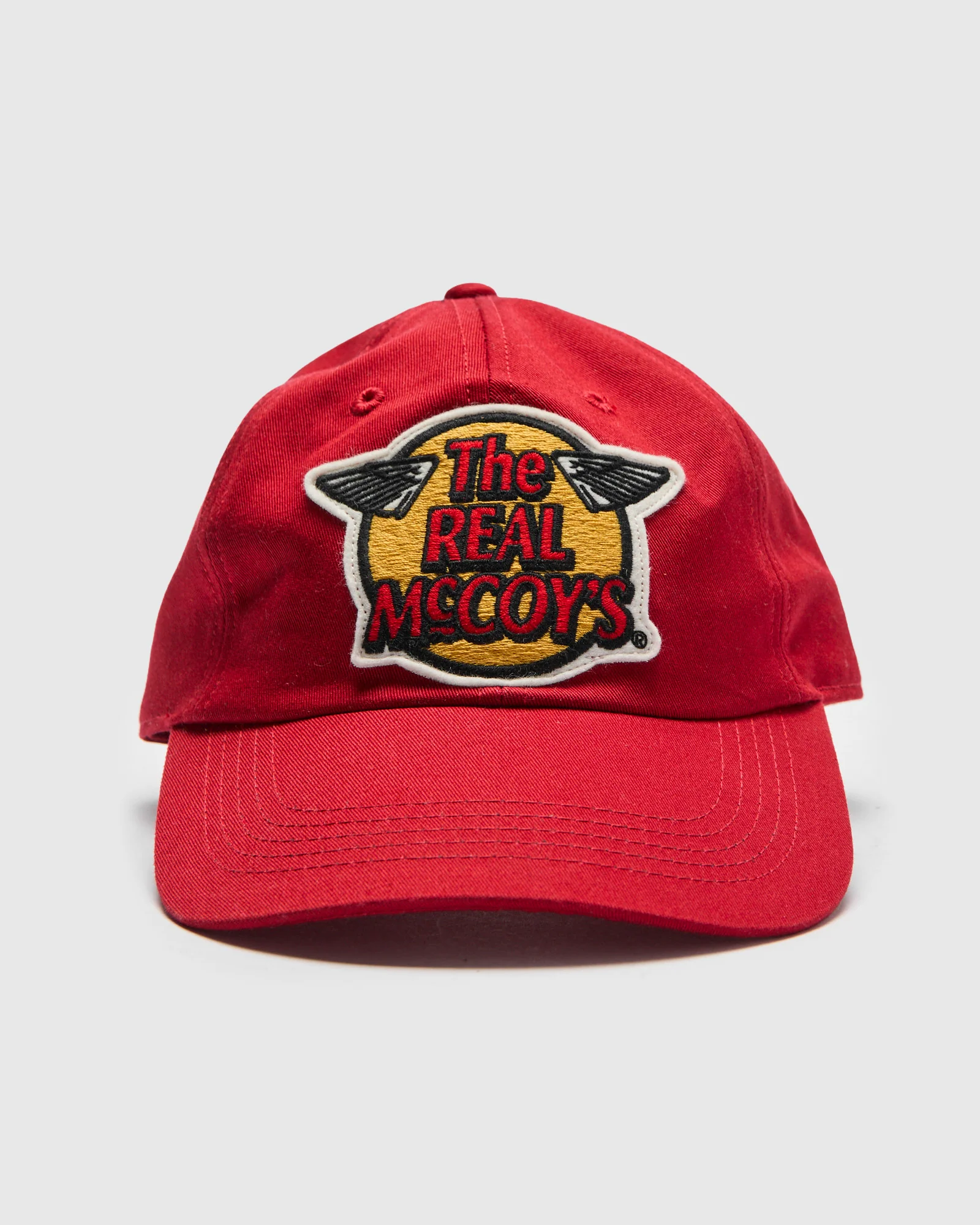 Logo Baseball Cap in Red - Image 2