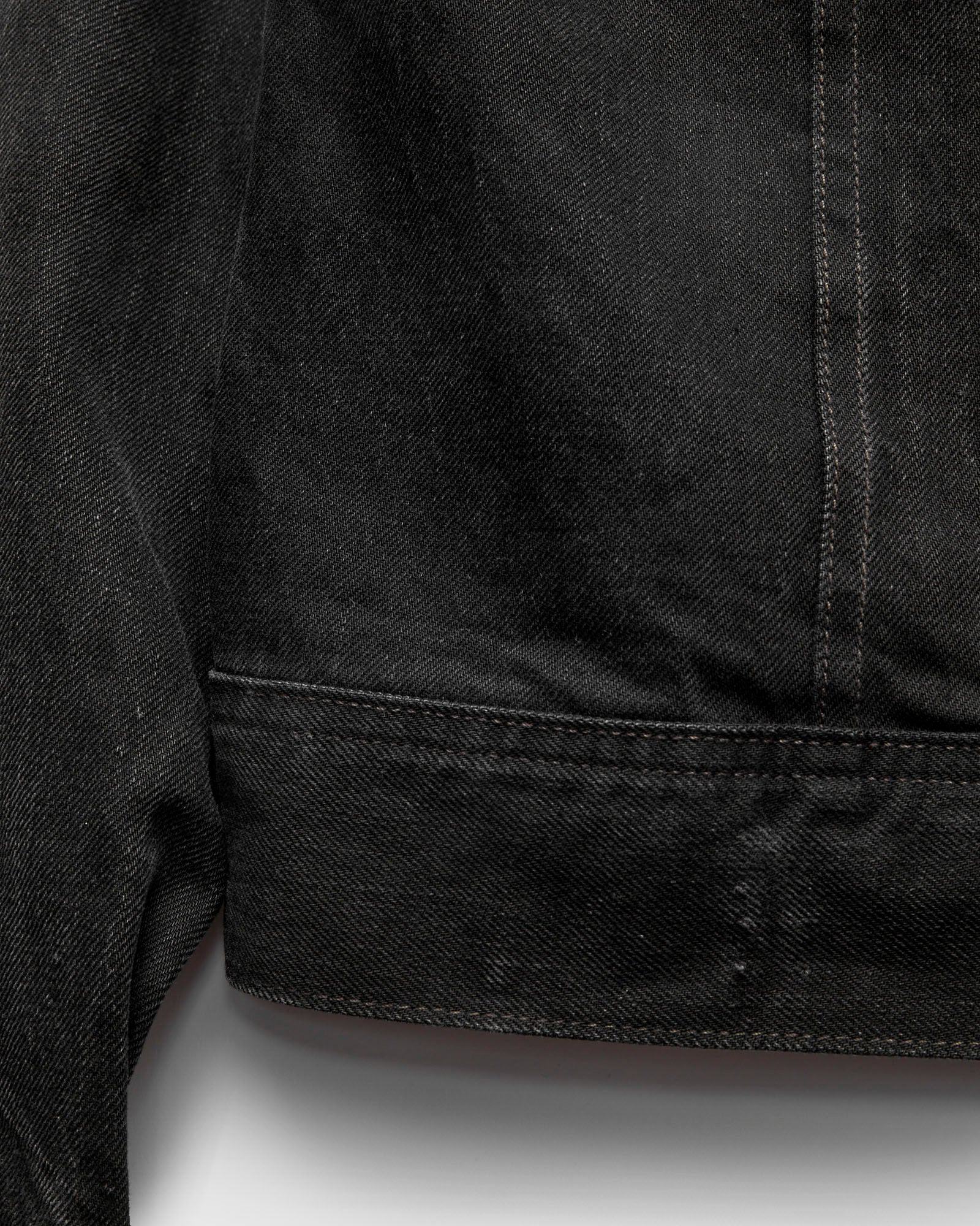 Lot 271 Denim Jacket in Washed Black - Image 8