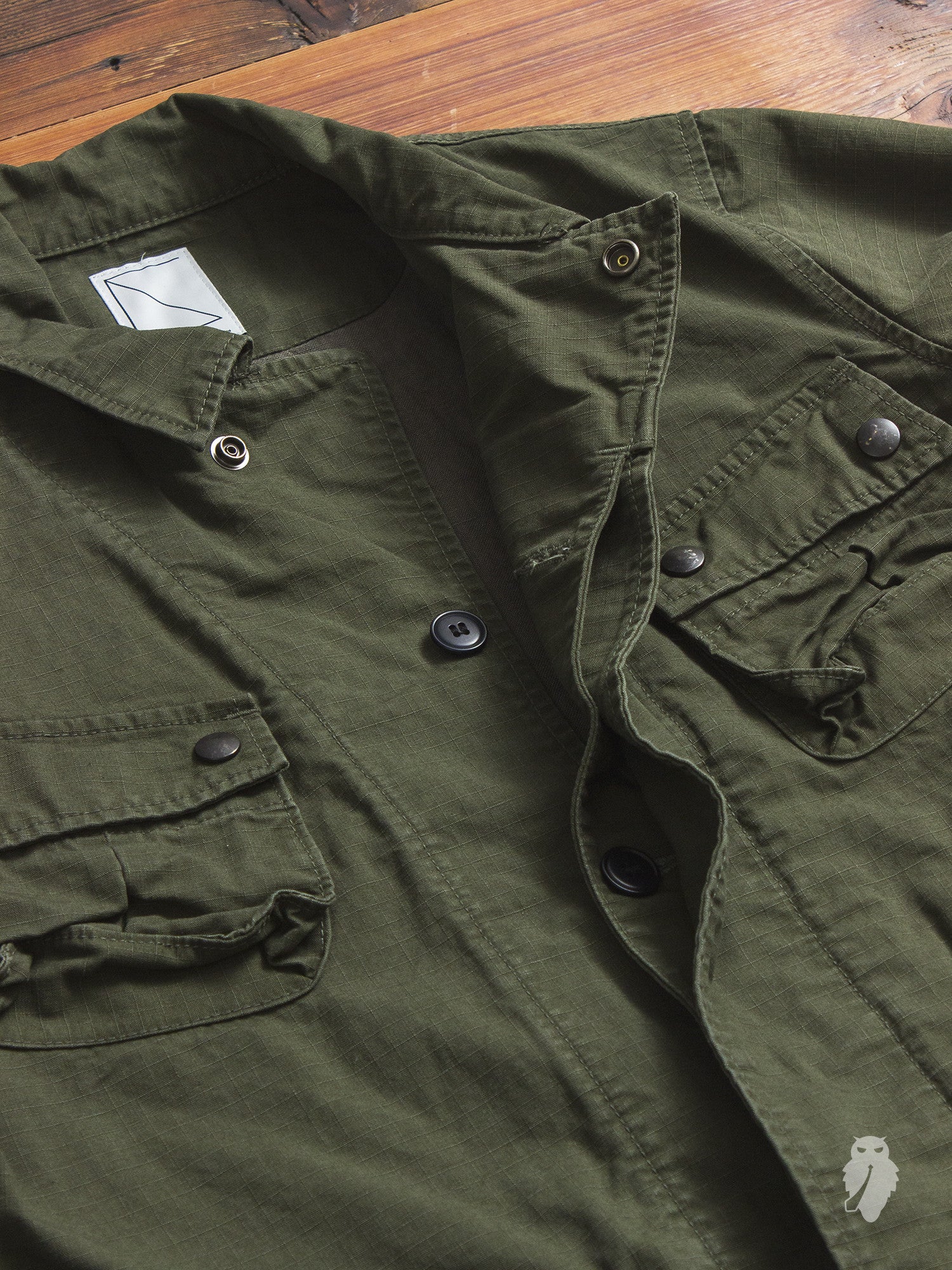 M42 Military Reconstruction Jacket in Army - Image 5