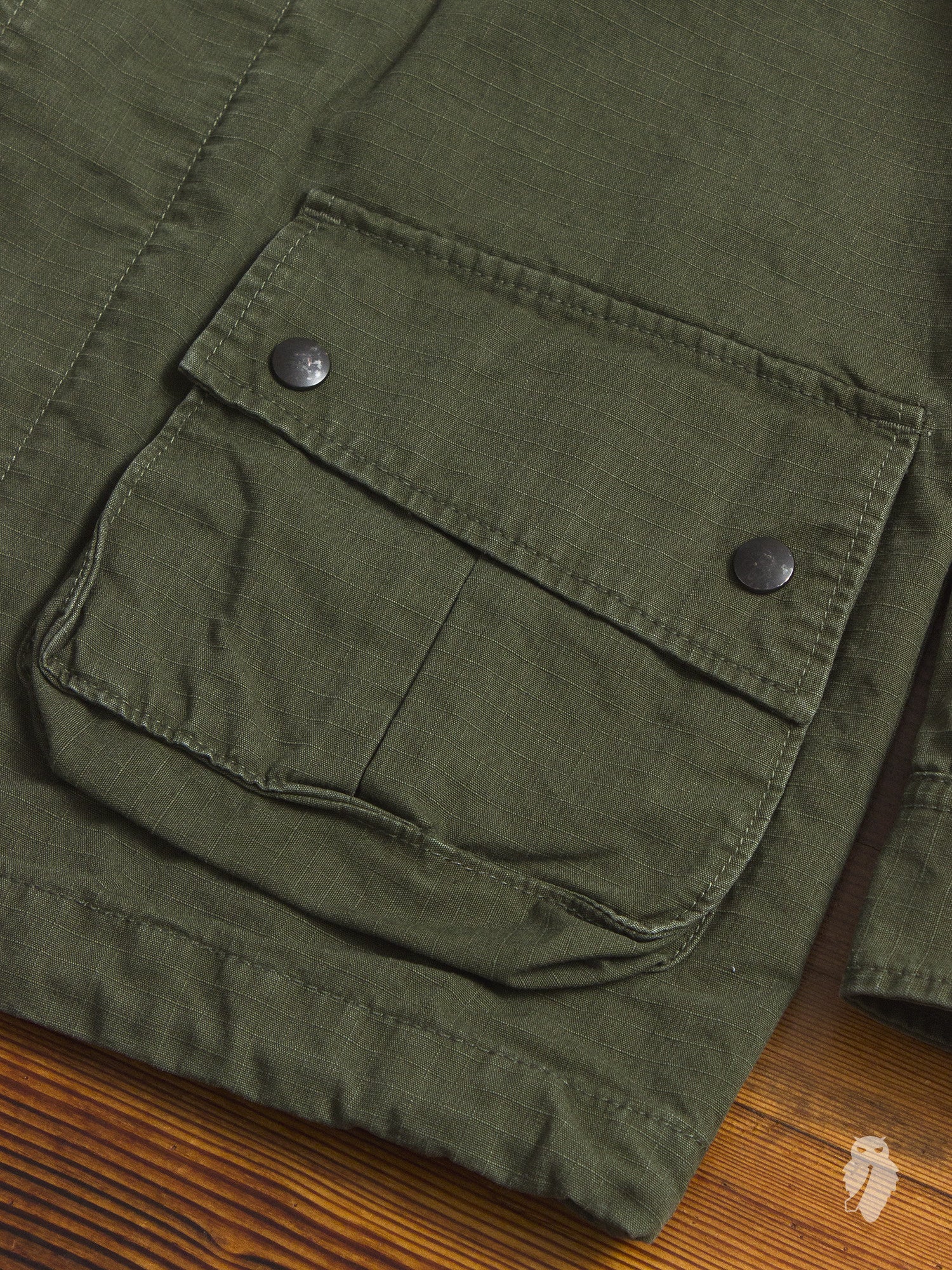 M42 Military Reconstruction Jacket in Army - Image 6