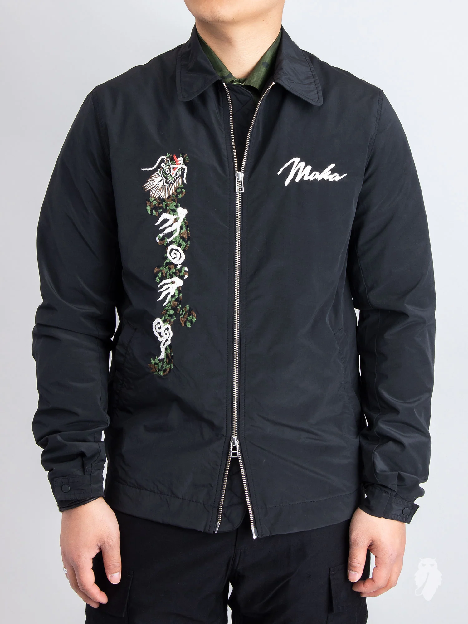 Leopard Tour Jacket in Black - Image 2