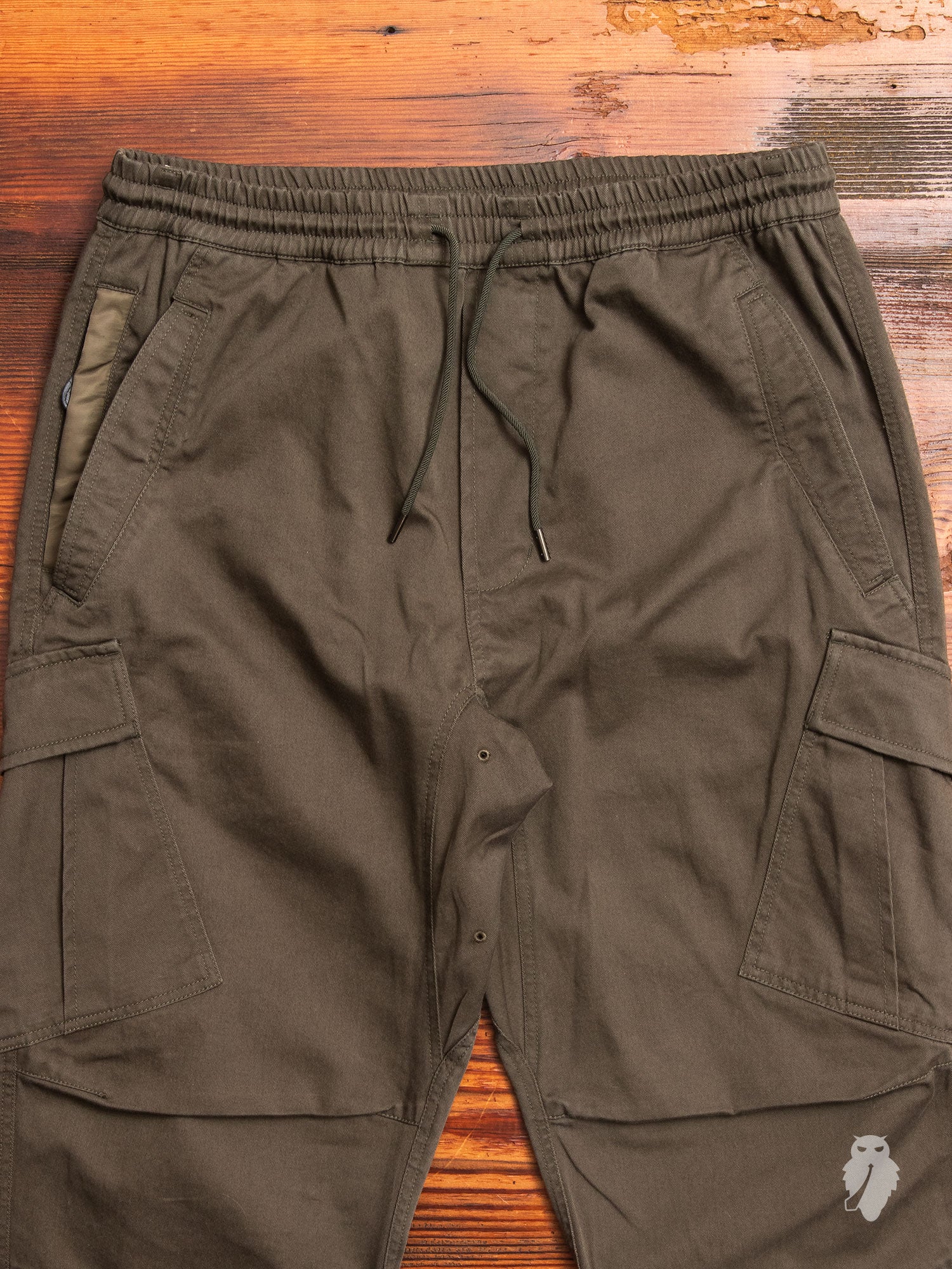 MA Cargo Trackpants in Olive - Image 2
