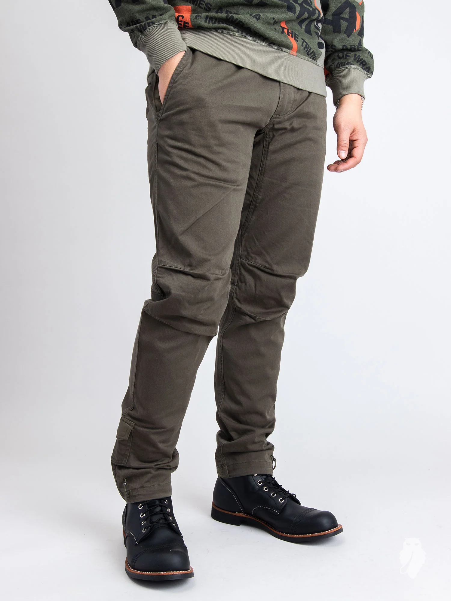 MA Custom Pants in Olive - Image 2