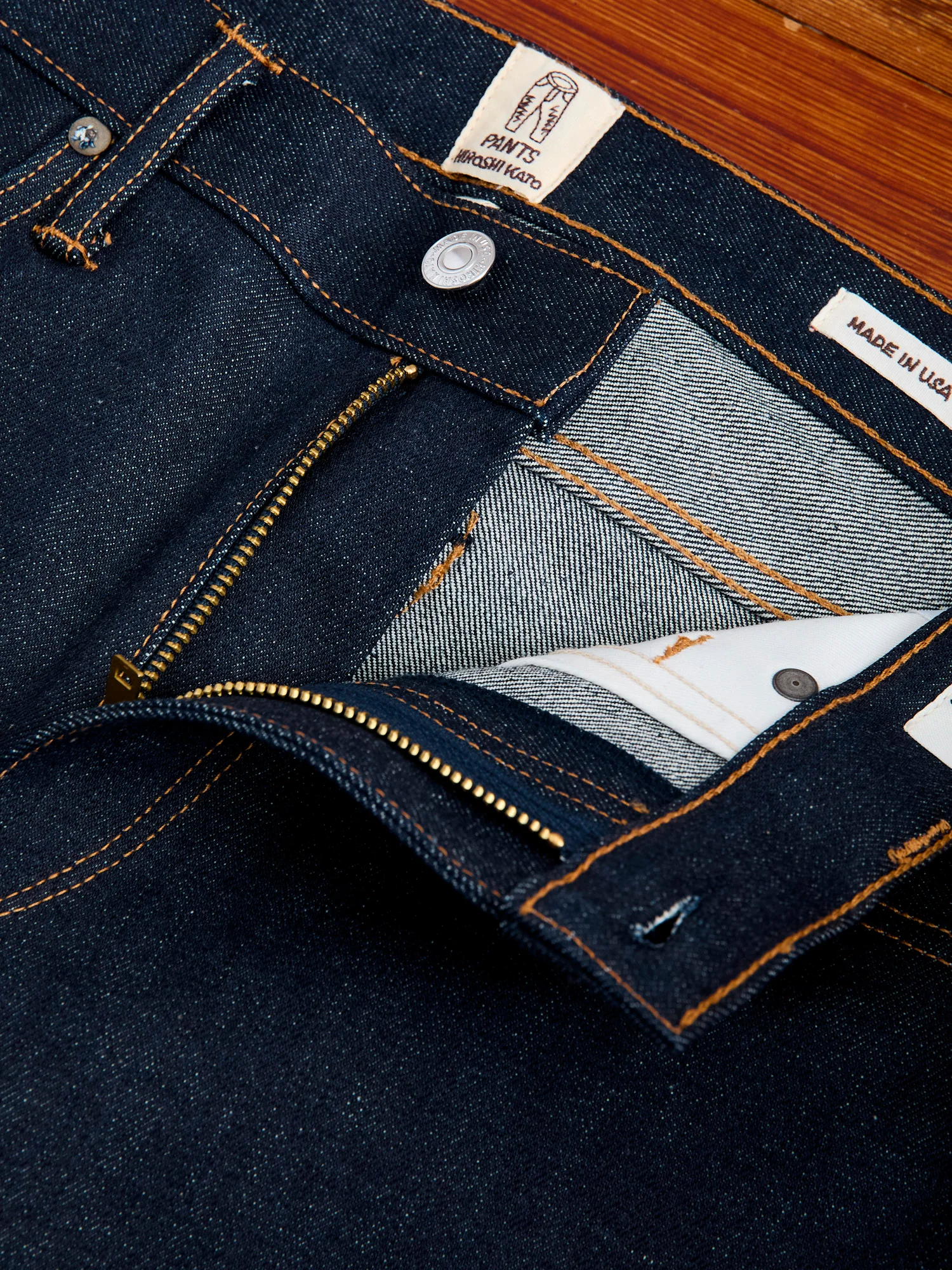 "Mammoth" 17.5oz Heavyweight Stretch Selvedge Denim - Pen Slim - Image 8