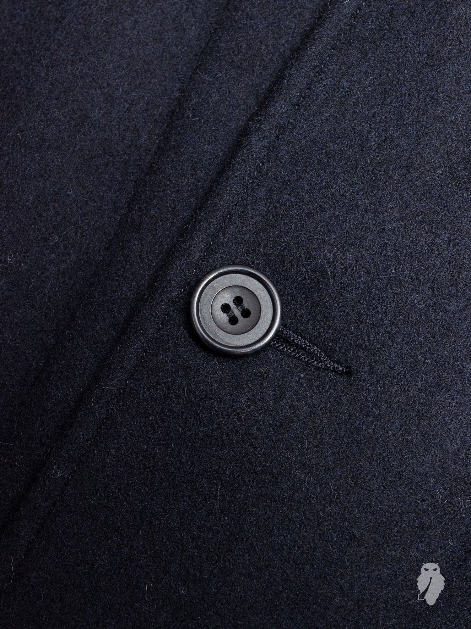 Mandarin Collar Jacket in Navy - Image 5