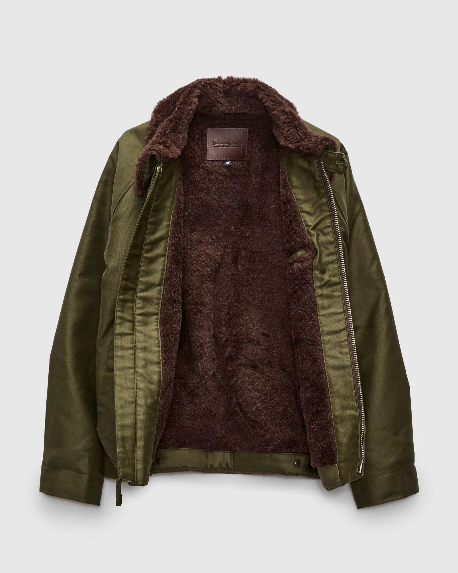 Mariner Heavy Jacket in Olive - Image 2