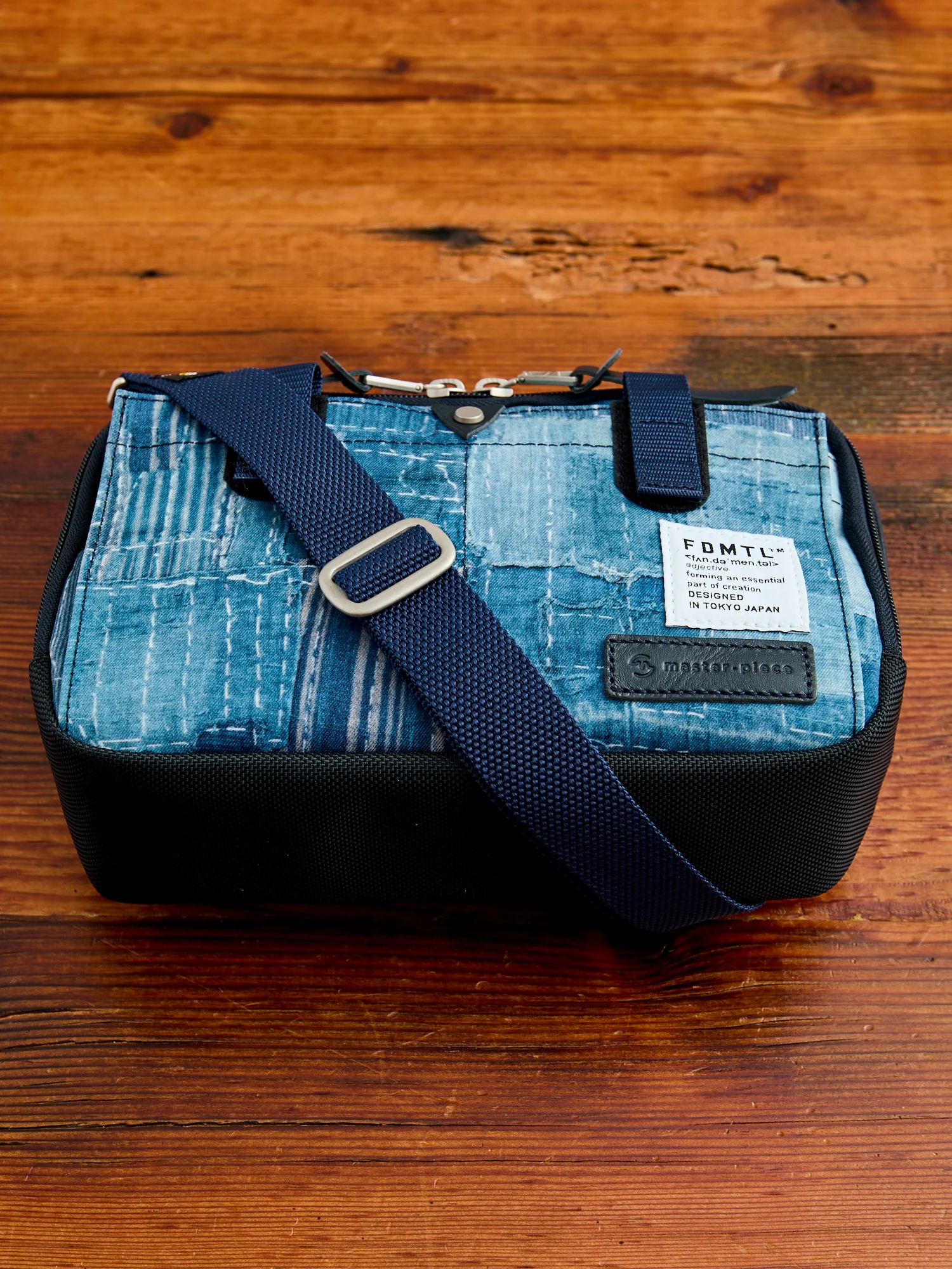 "Master-Piece x FDMTL" Compact Shoulder Bag in Boro - Image 4