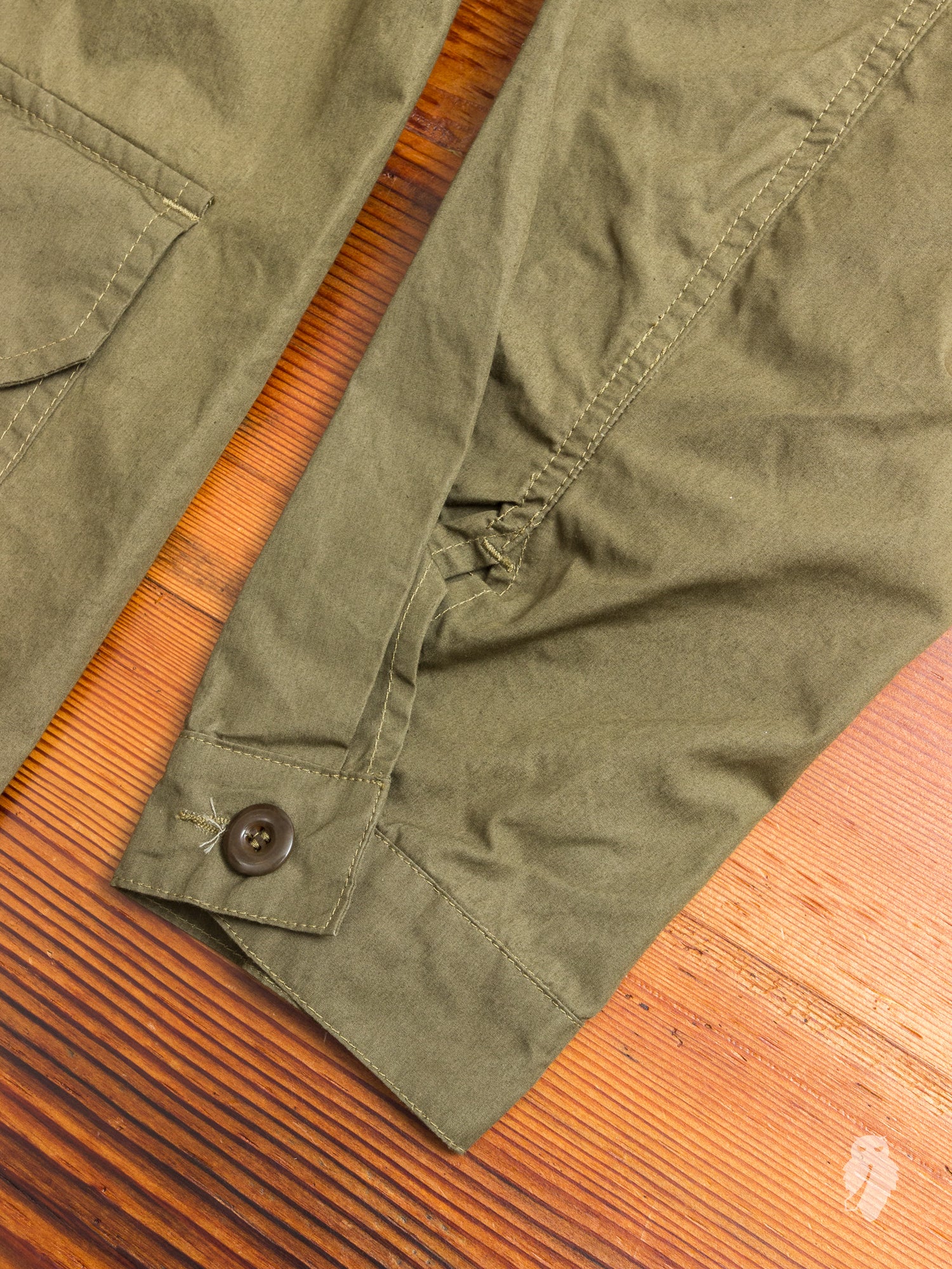 "Mayenne" Work Jacket in Olive - Image 7
