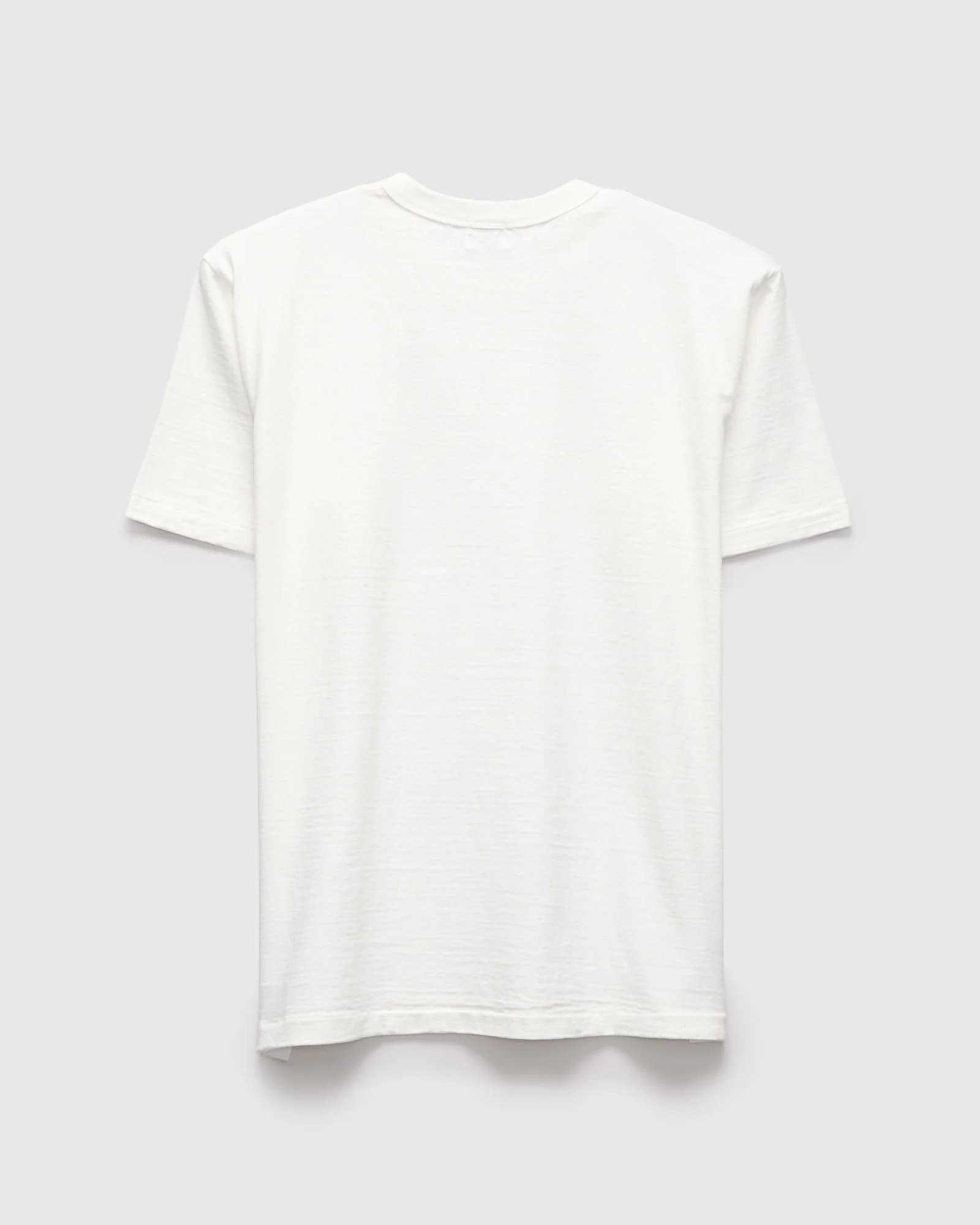 Fallen Cotton Slub Tee in Off White - Image 2