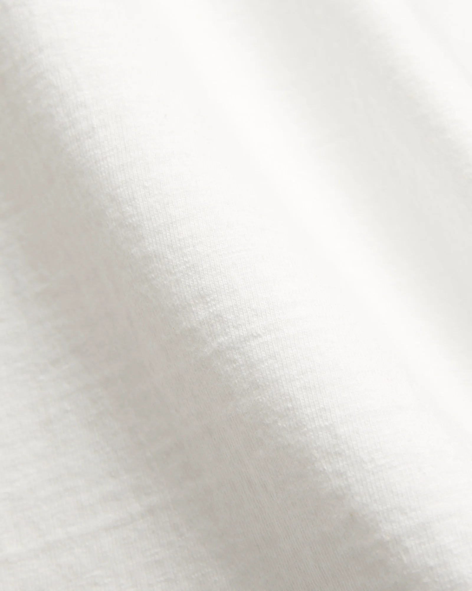 Fallen Cotton Slub Tee in Off White - Image 6