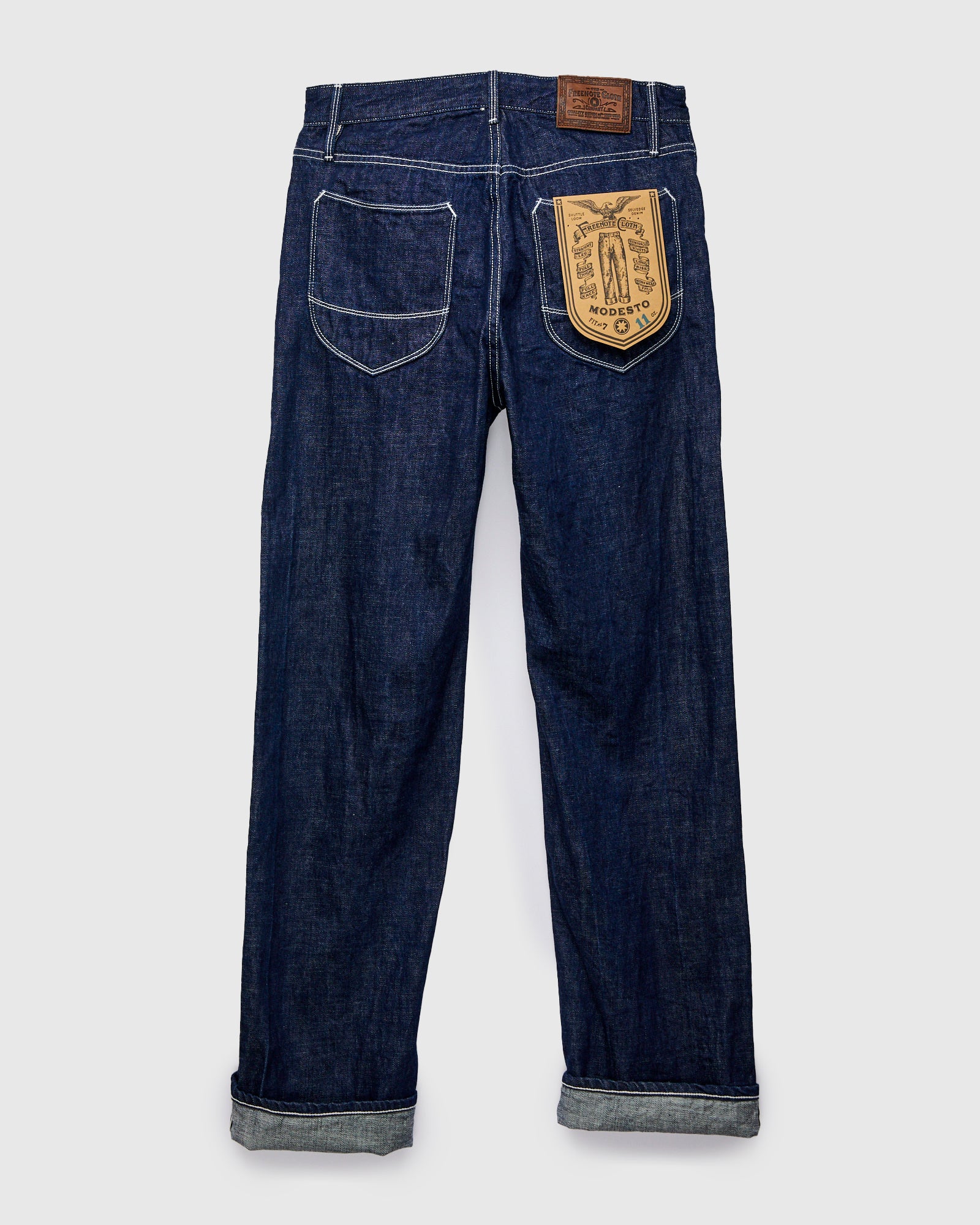 "Memphis Blue Modesto" 11oz Selvedge Denim - Straight Fit - Image 3