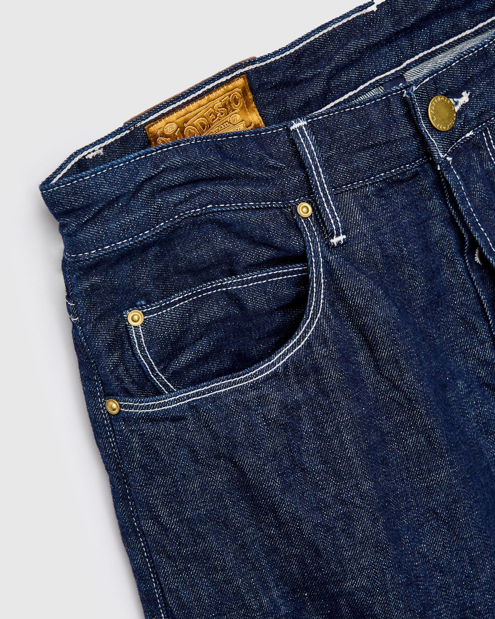 "Memphis Blue Modesto" 11oz Selvedge Denim - Straight Fit - Image 8