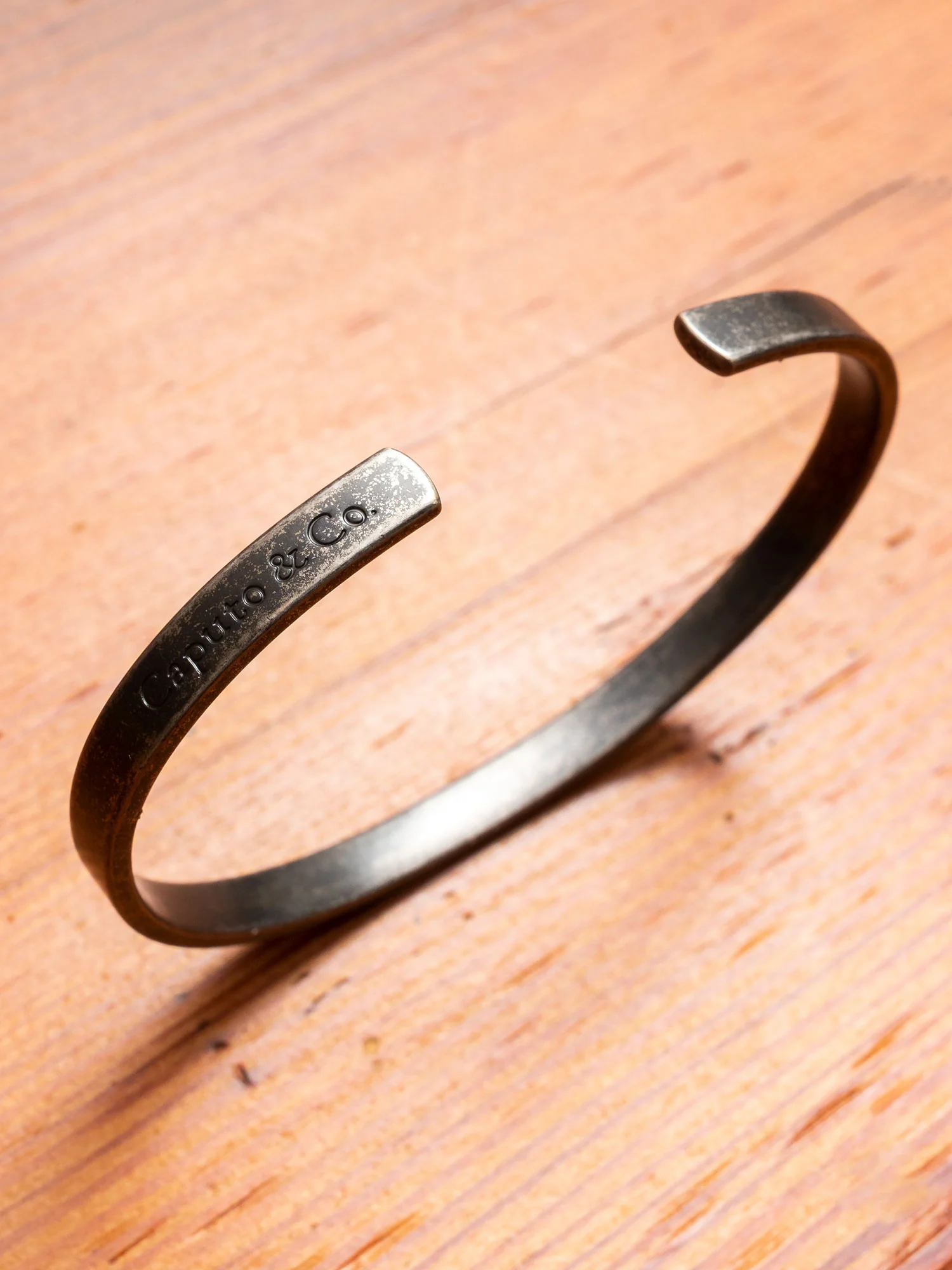 Metal Cuff in Antique Silver - Image 3