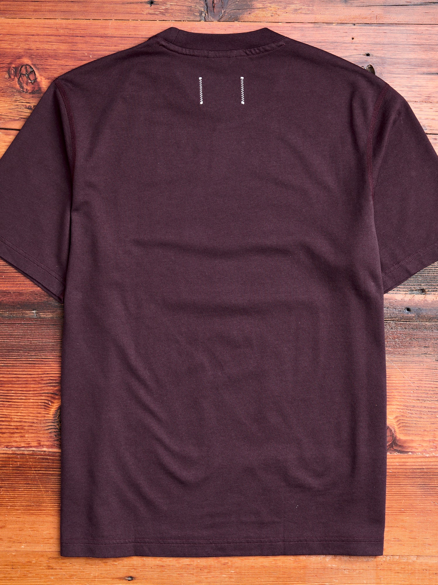 Midweight Classic T-Shirt in Oxblood - Image 7
