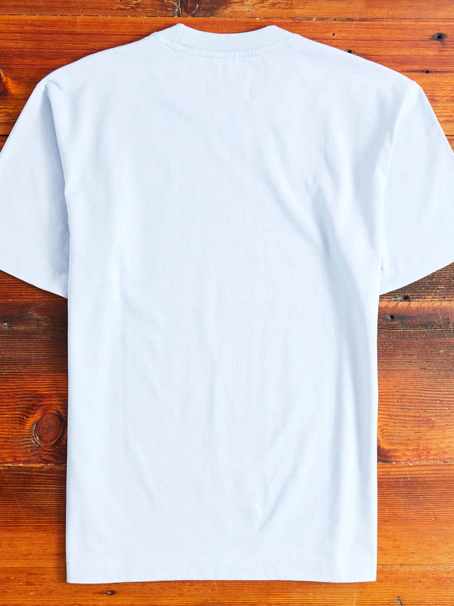 Midweight Jersey T-Shirt in Ice Blue - Image 6