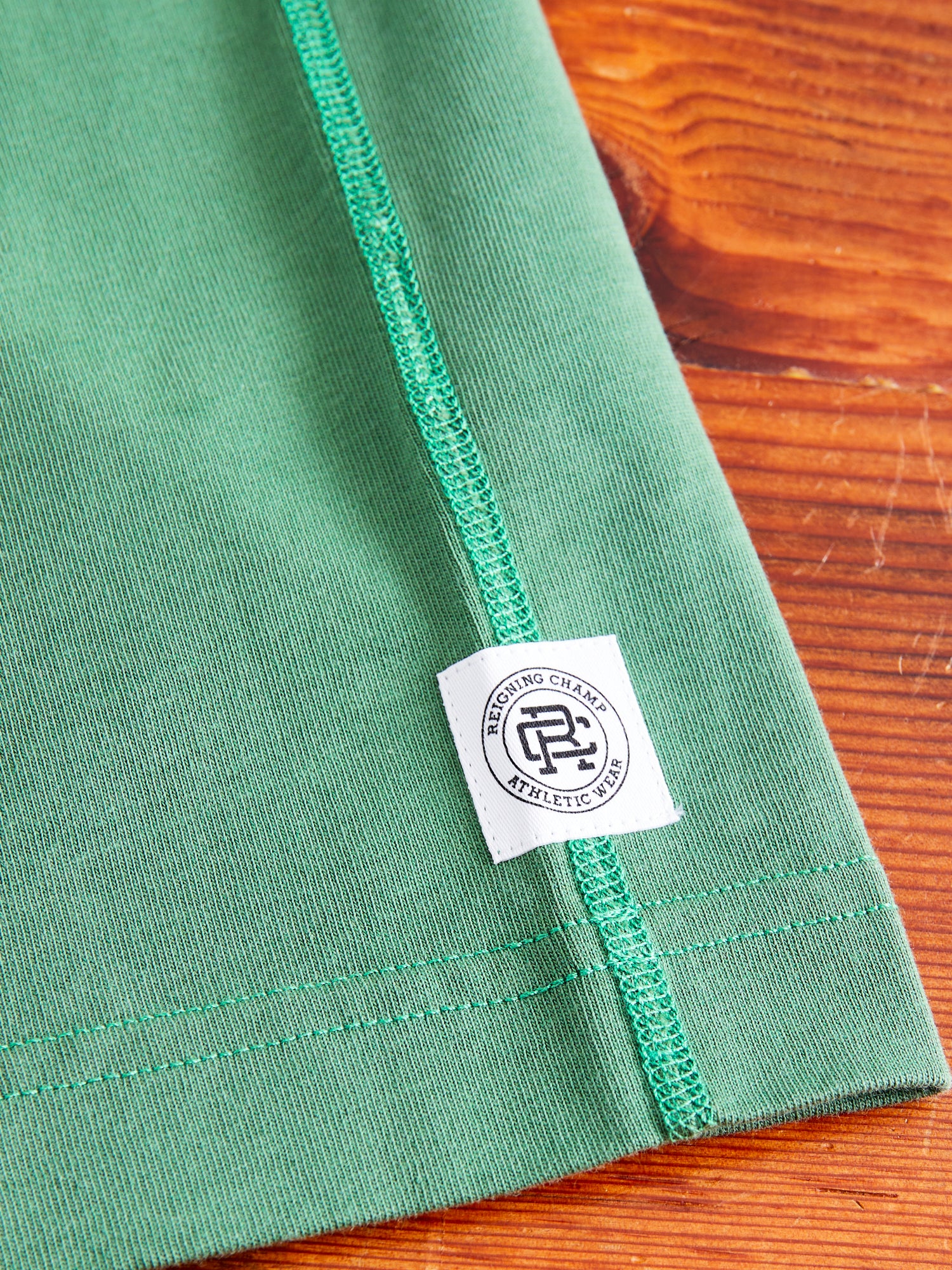 Midweight Jersey T-Shirt in Lawn Green - Image 5