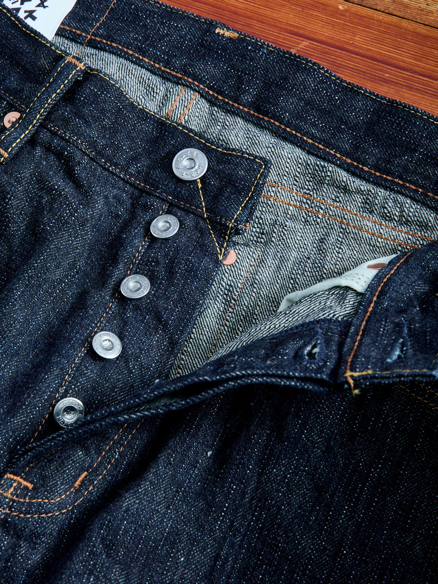 MIJ12 "Aomidori" 16oz Greencast Slub Selvedge Denim - True Guy Fit - Image 10