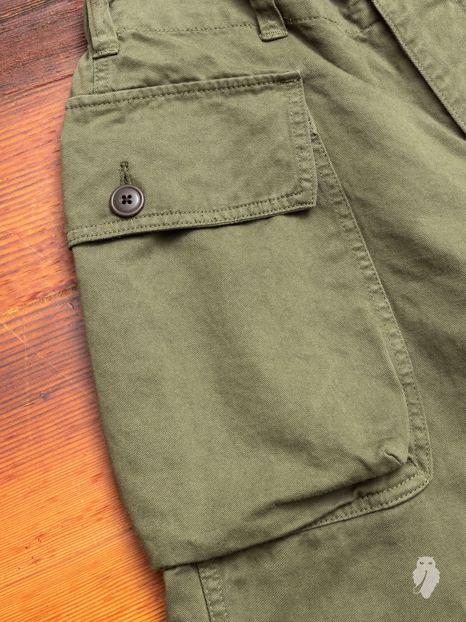 Military Pants in Green Khaki - Image 4