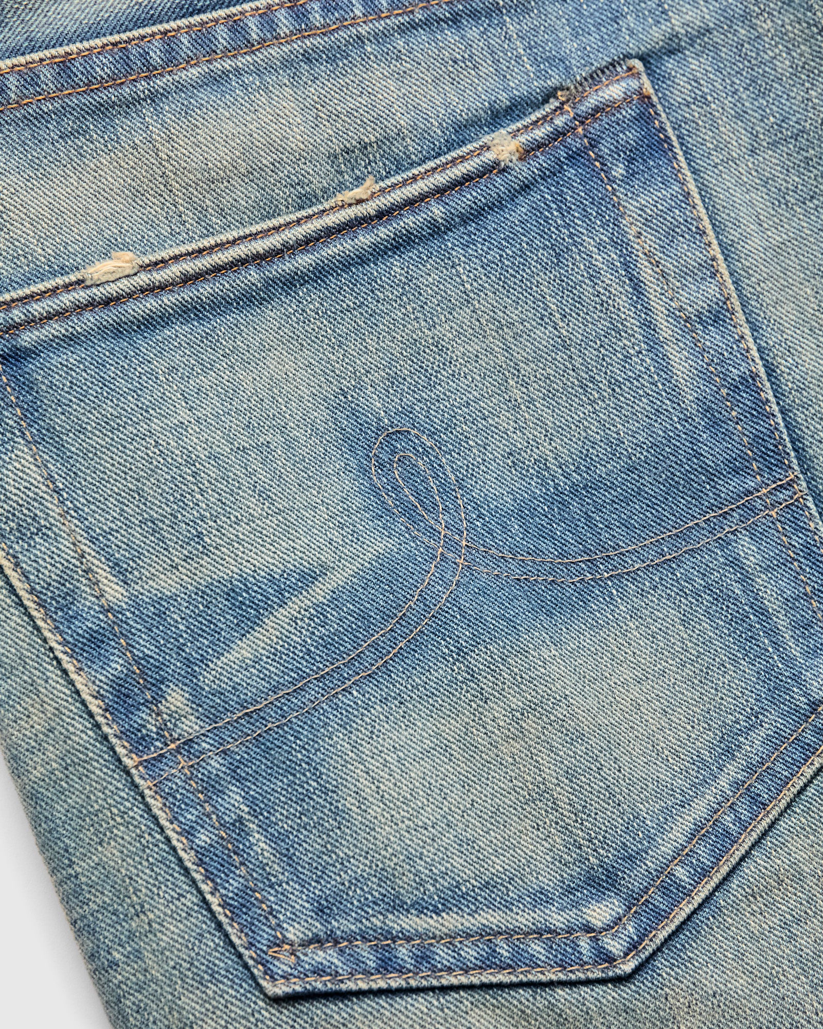 "Milner Wash" 13.7oz Selvedge Denim - Straight Fit - Image 4