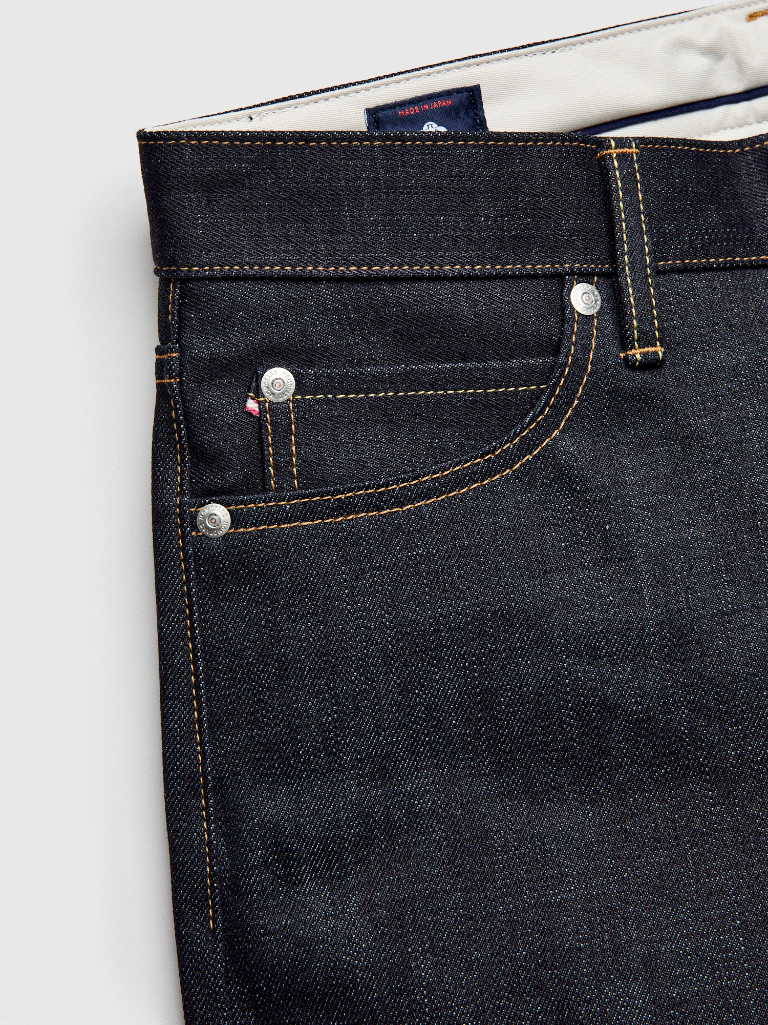 MMJB0200 "Standard" 14.7oz Indigo Selvedge Denim - Tapered Fit - Image 7