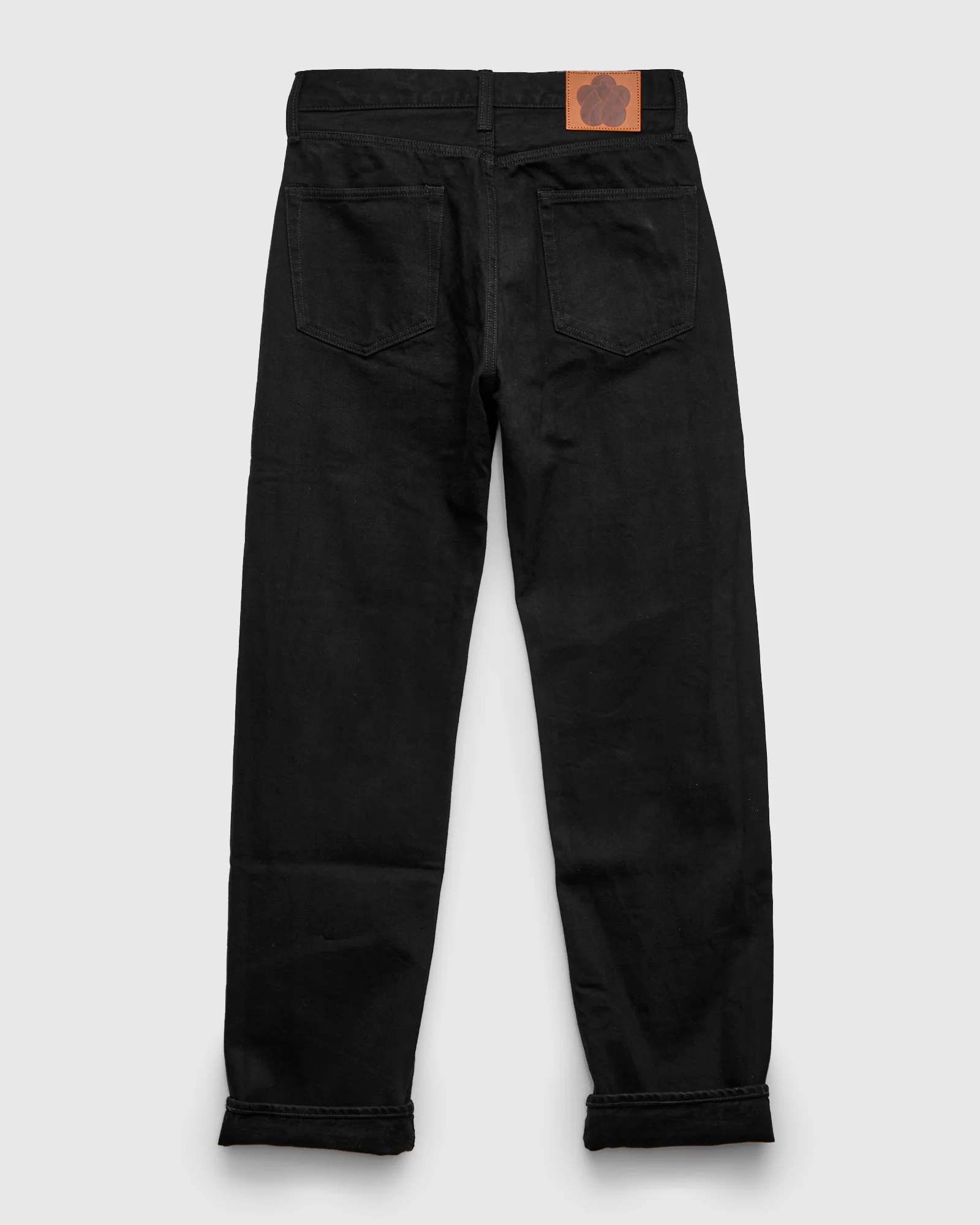 MMJE6401 "Kyoto Montsuki" 15oz Black Selvedge Denim - Straight Fit - Image 3