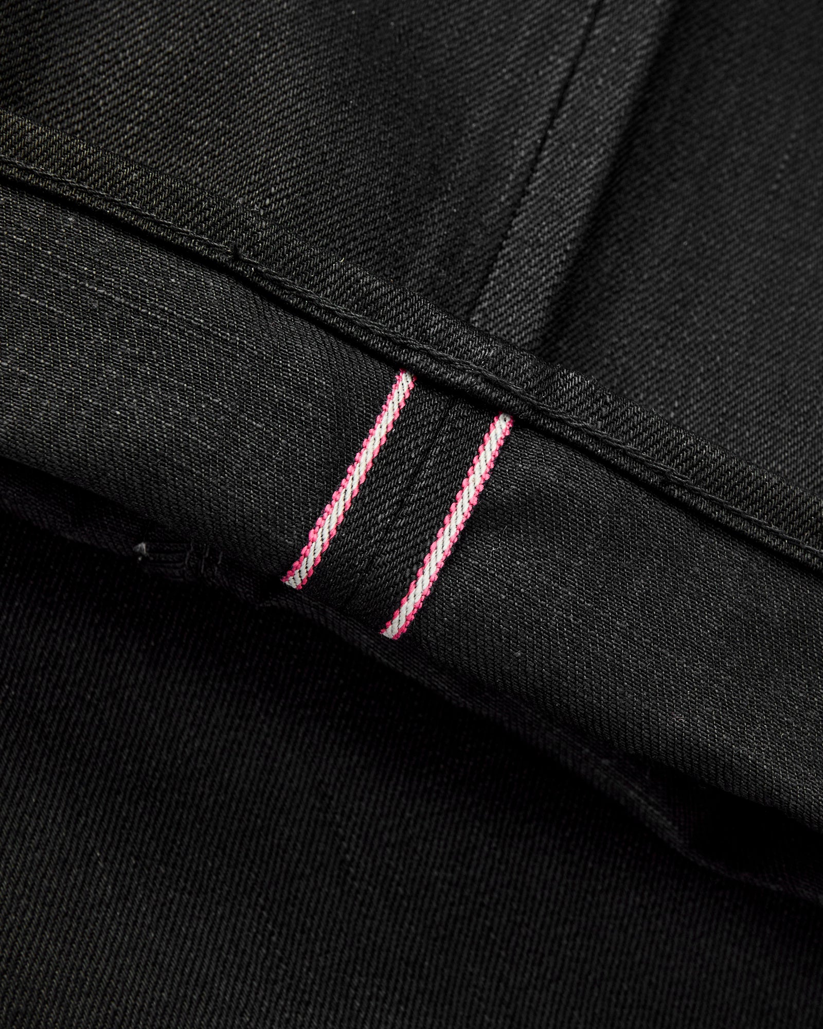 MMJZ1400 "Standard" 14.7oz Black Selvedge Denim - Wide Fit - Image 12