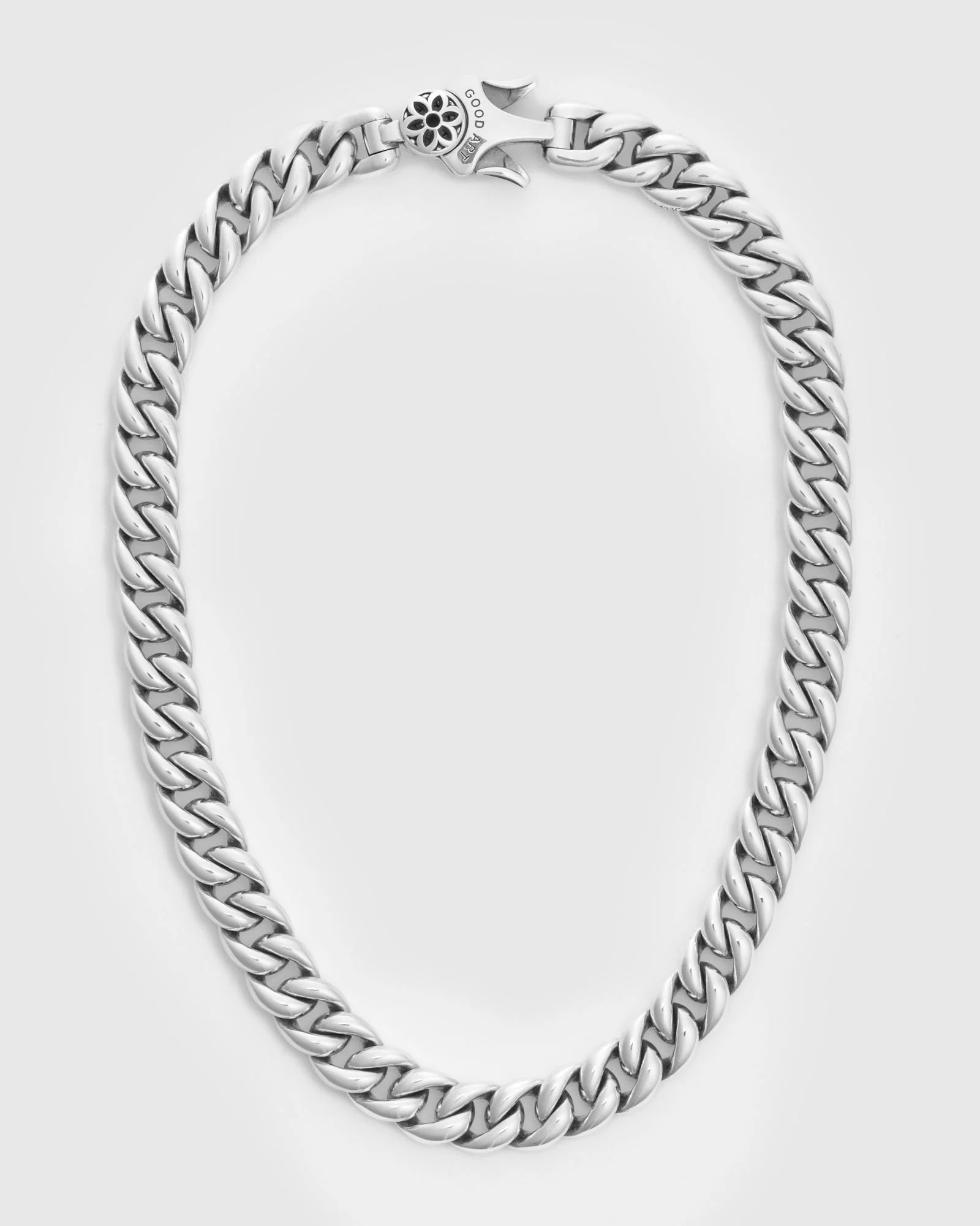 Model 10 Long Chain Size AA in Sterling Silver - Image 3