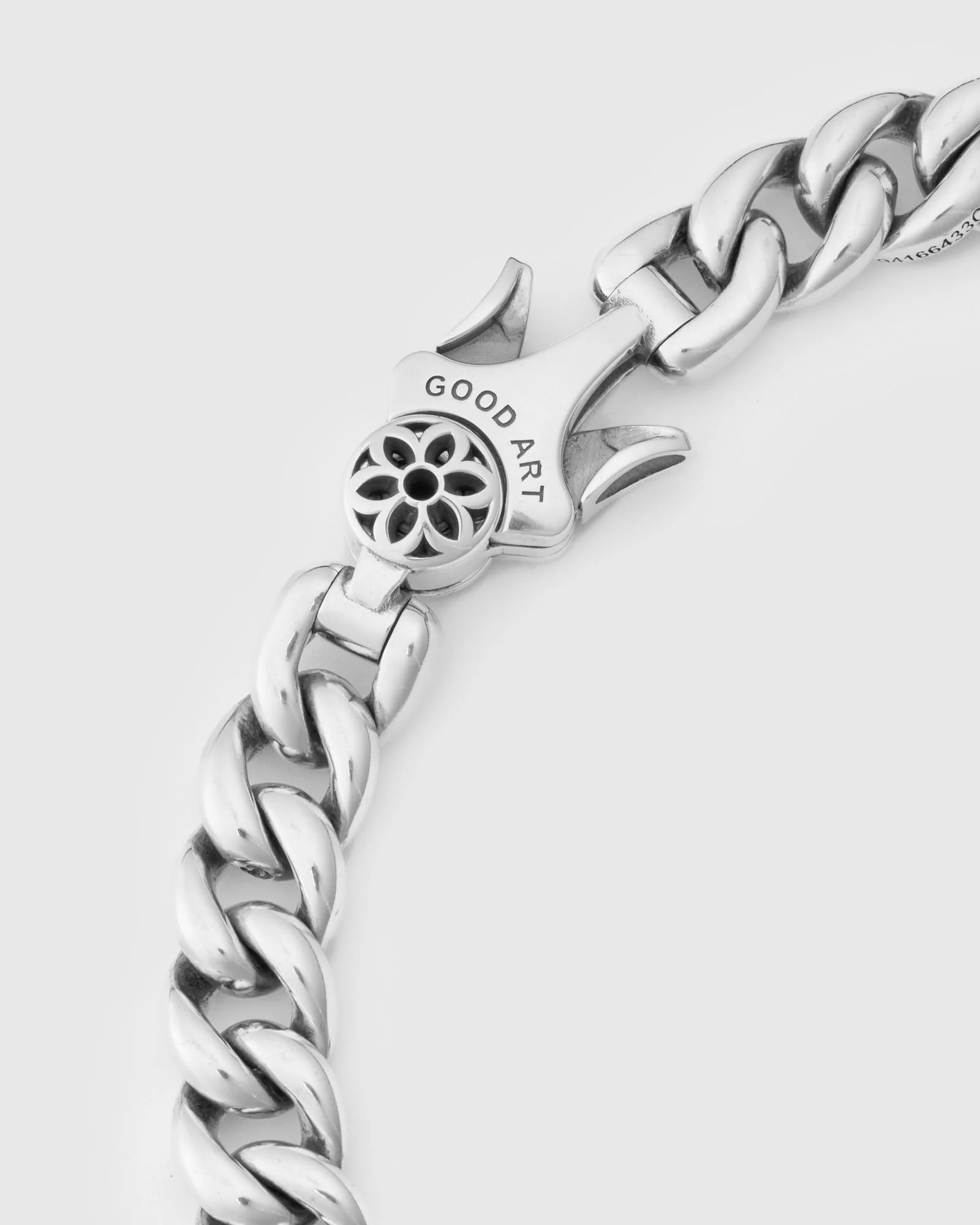 Model 10 Long Chain Size AA in Sterling Silver - Image 4