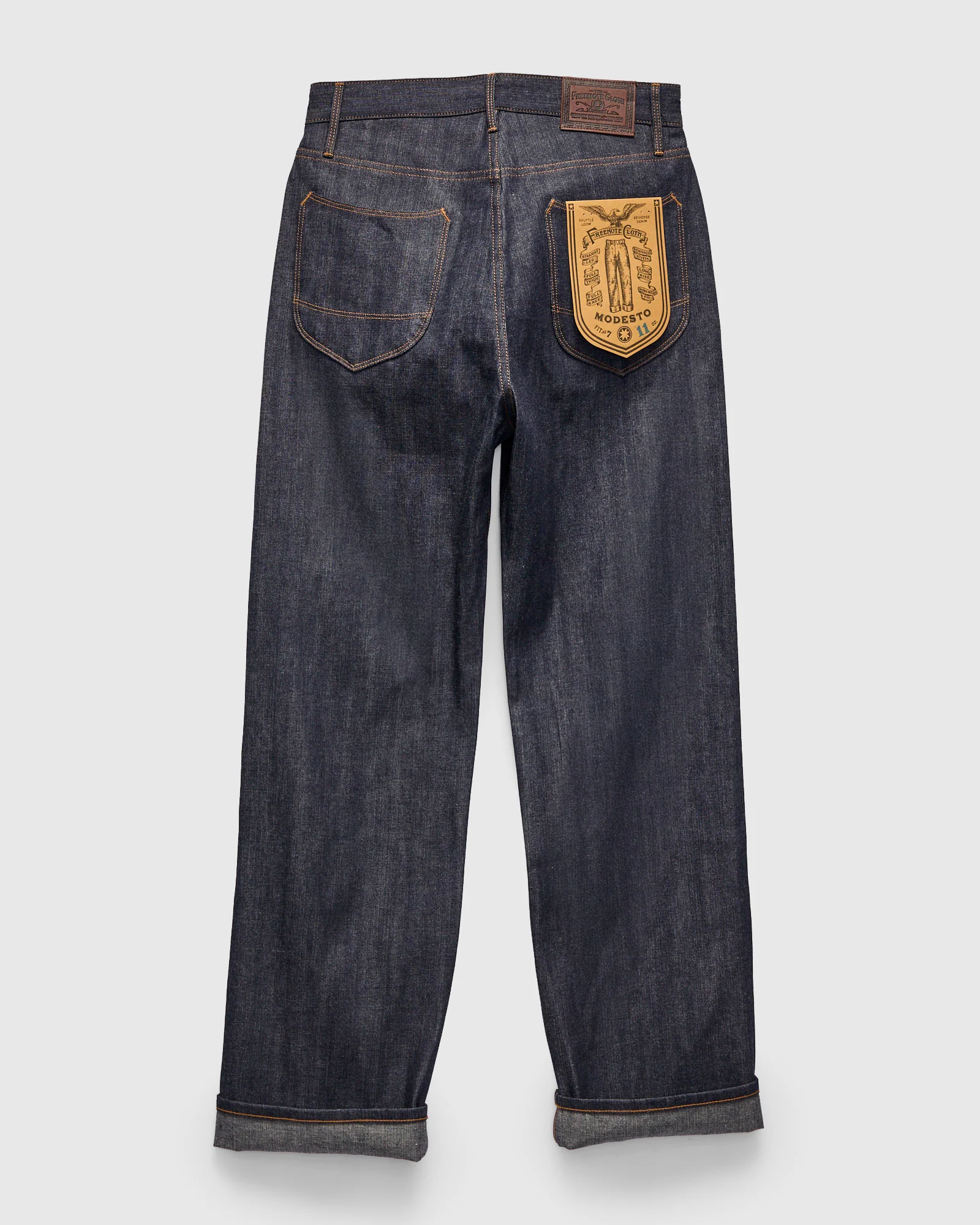 "1900s Modesto" 11oz Selvedge Denim - Straight Fit - Image 3