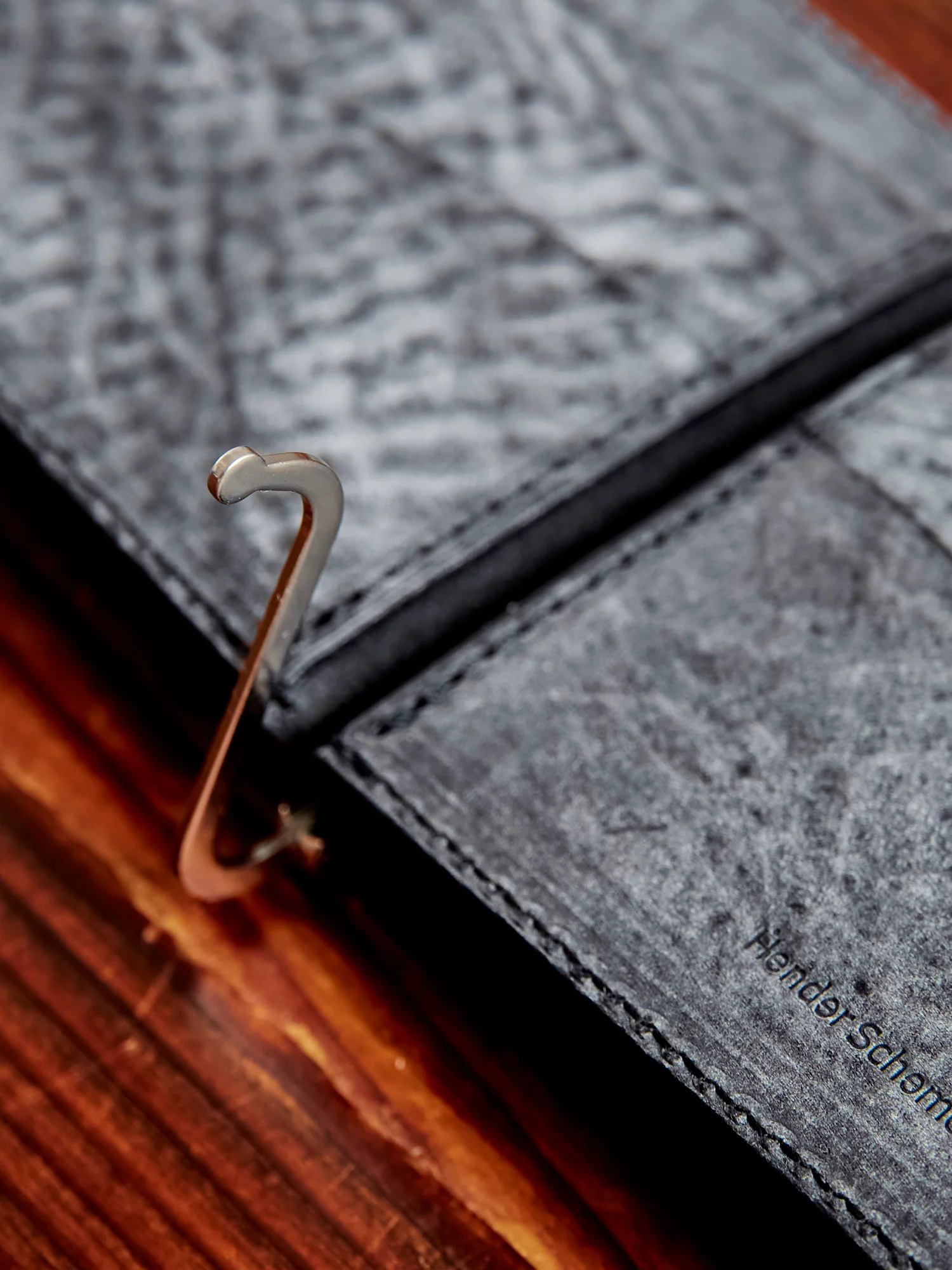 Money Clip Wallet in Black - Image 5