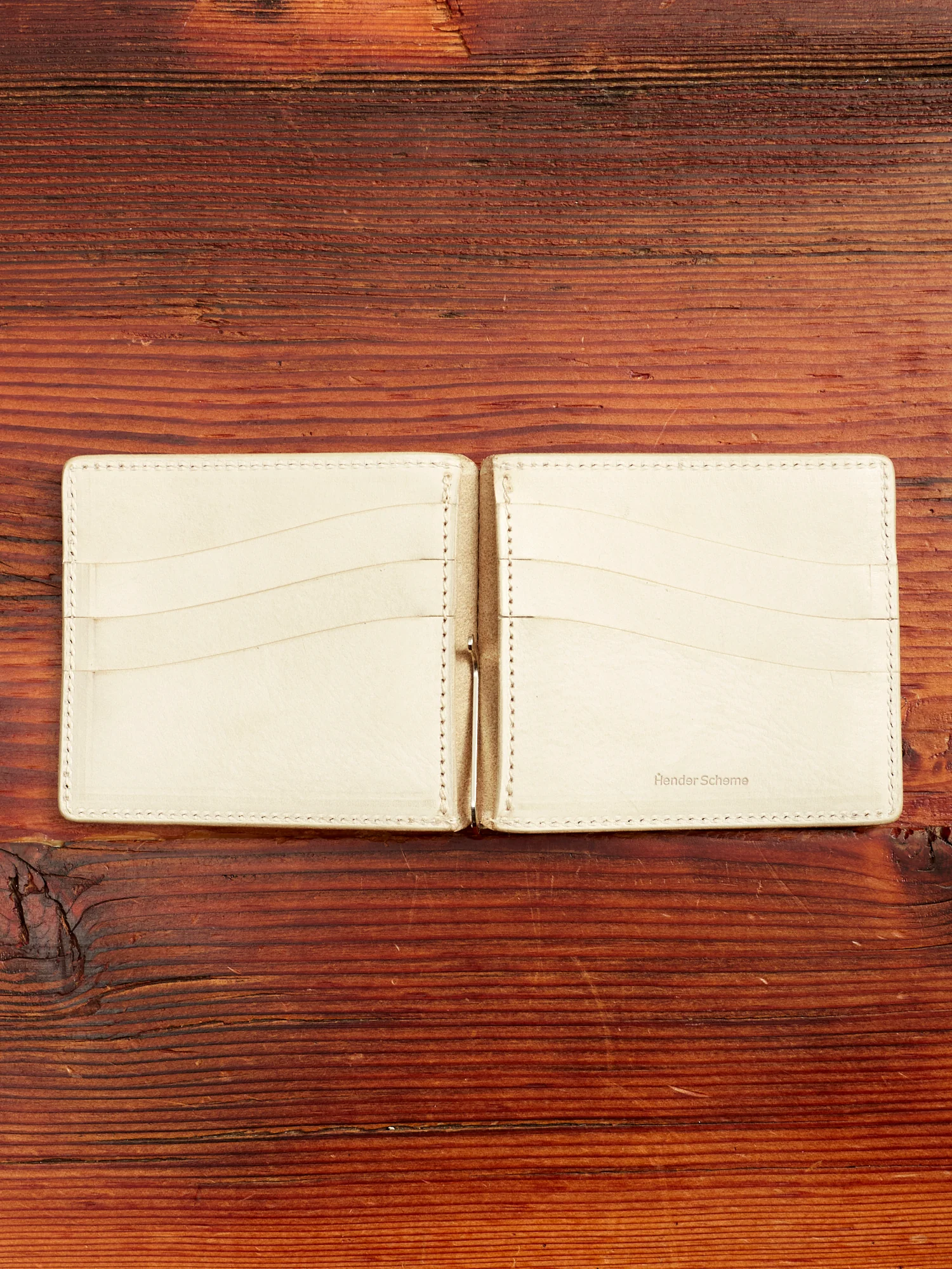 Money Clip Wallet in Ivory - Image 2