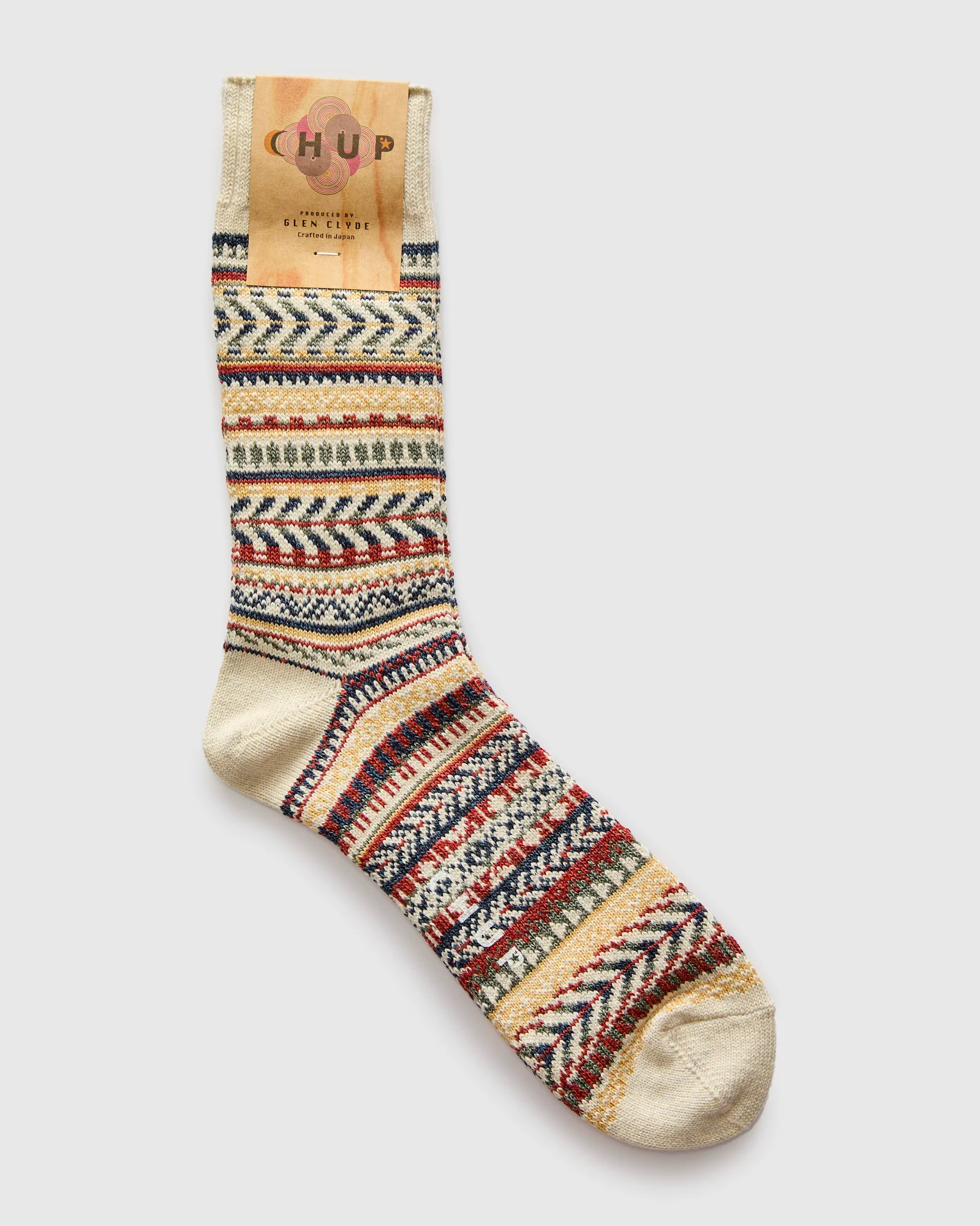 Montezma Well Sock in Ivory - Image 2