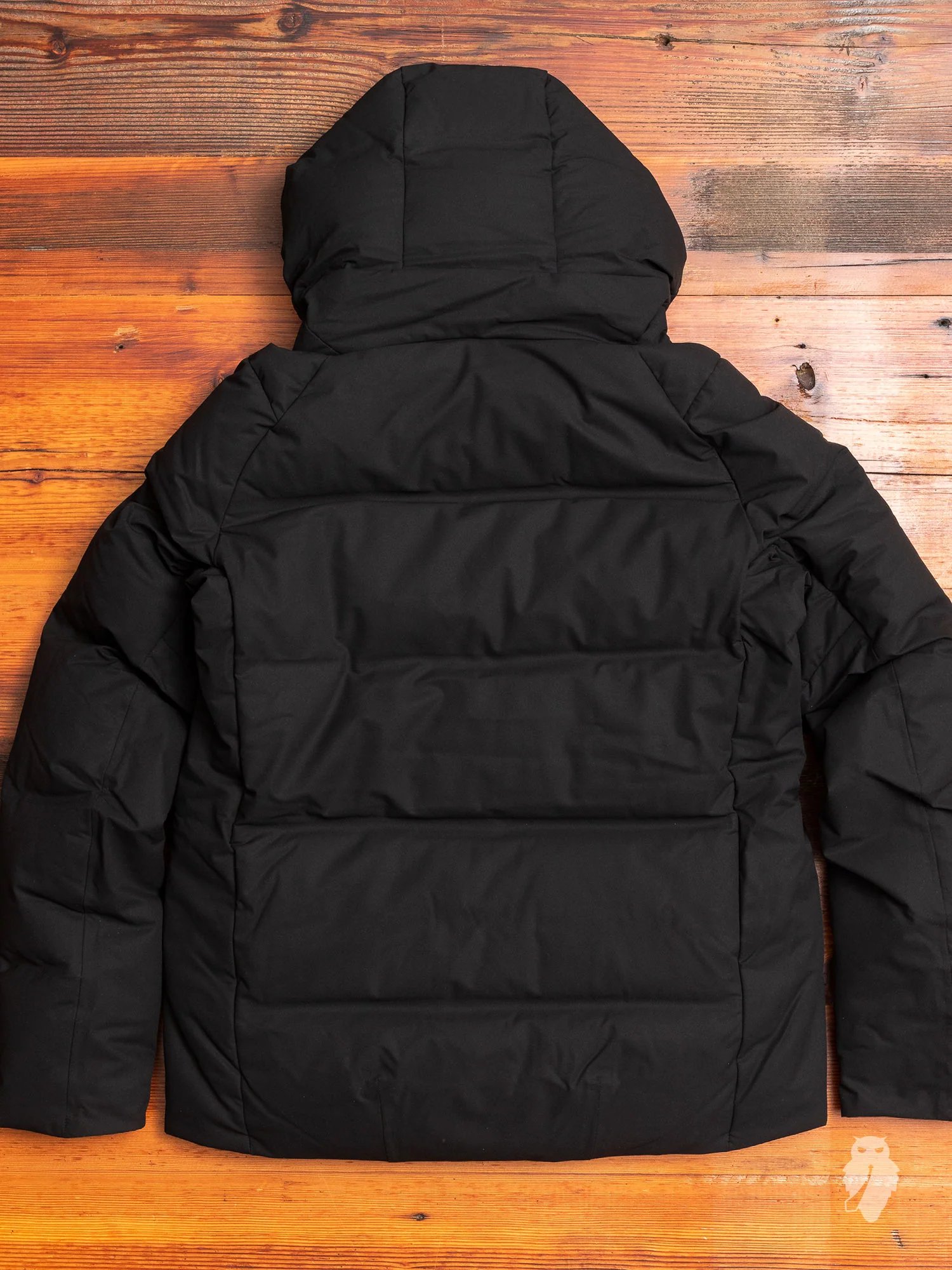 "Mountaineer" Mizusawa Down Jacket in Black - Image 15