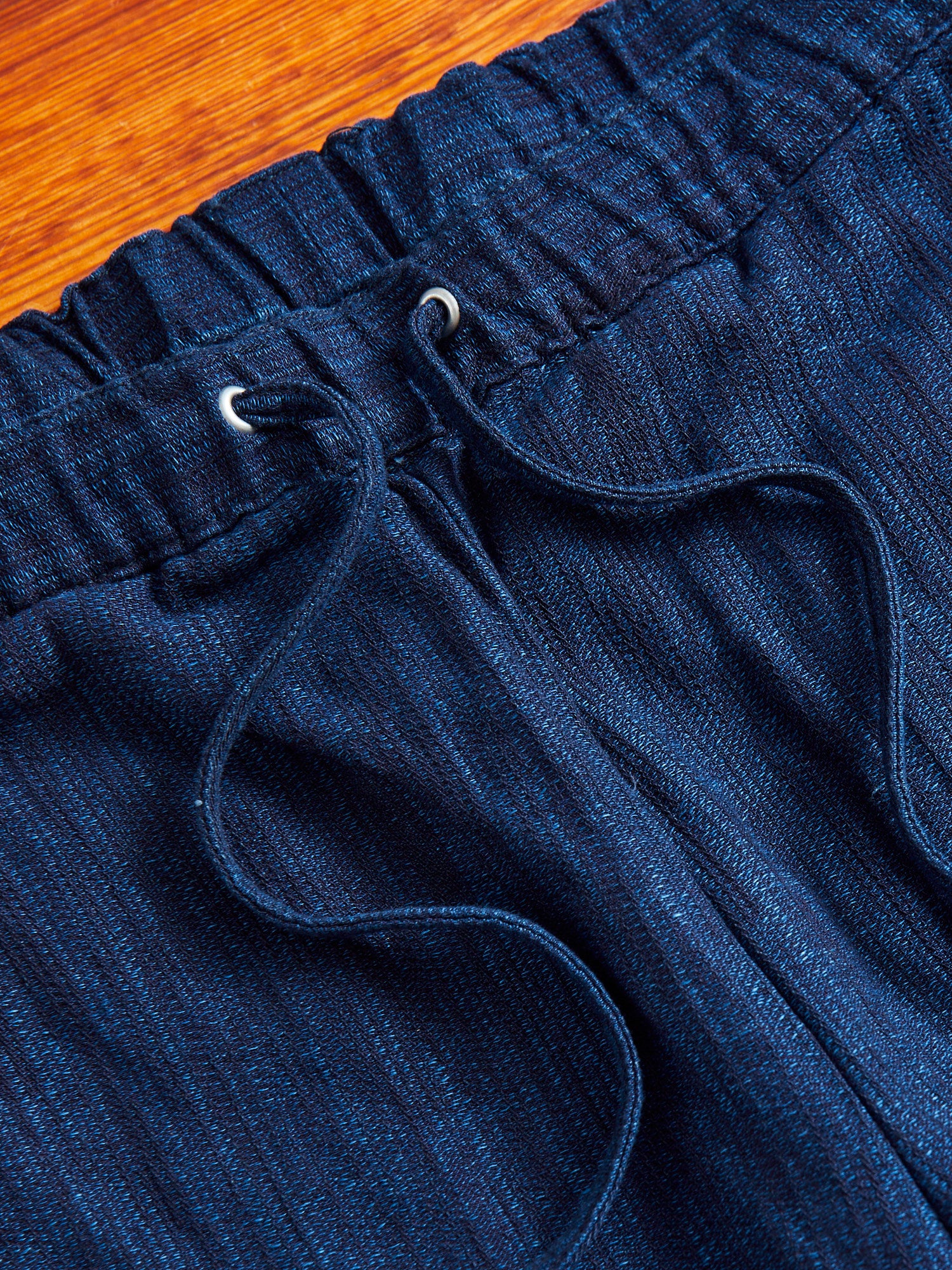 Jacquard Easy Shorts in Indigo - Image 4