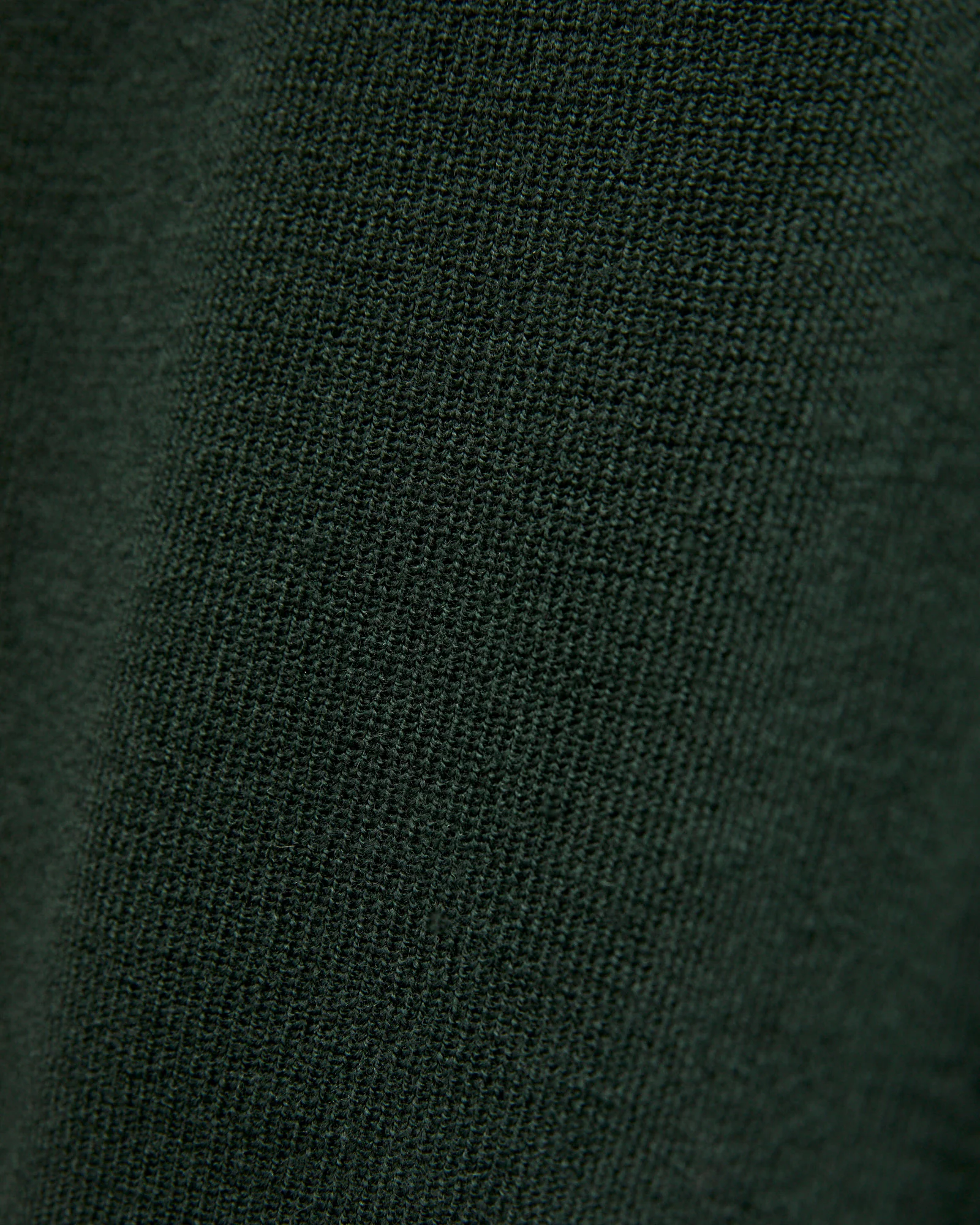 MWCC01 "Good Basics" Merino Wool Knit Sweater in Bottle Green - Image 7