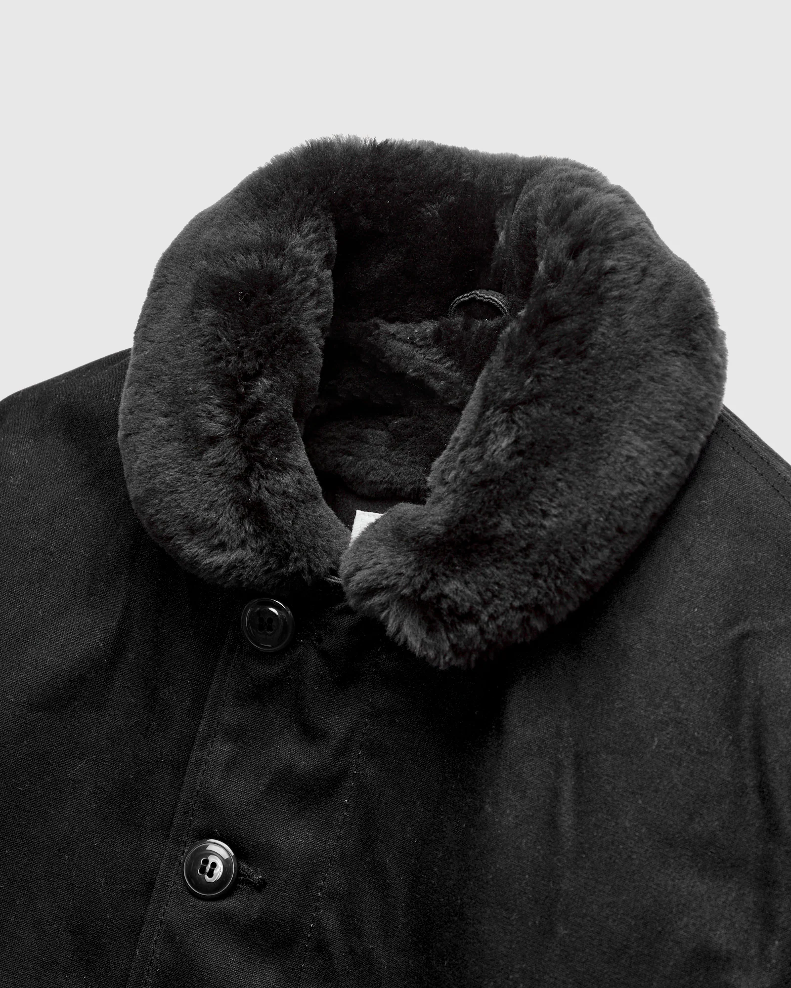 N-1 Deck Jacket in Black - Image 4