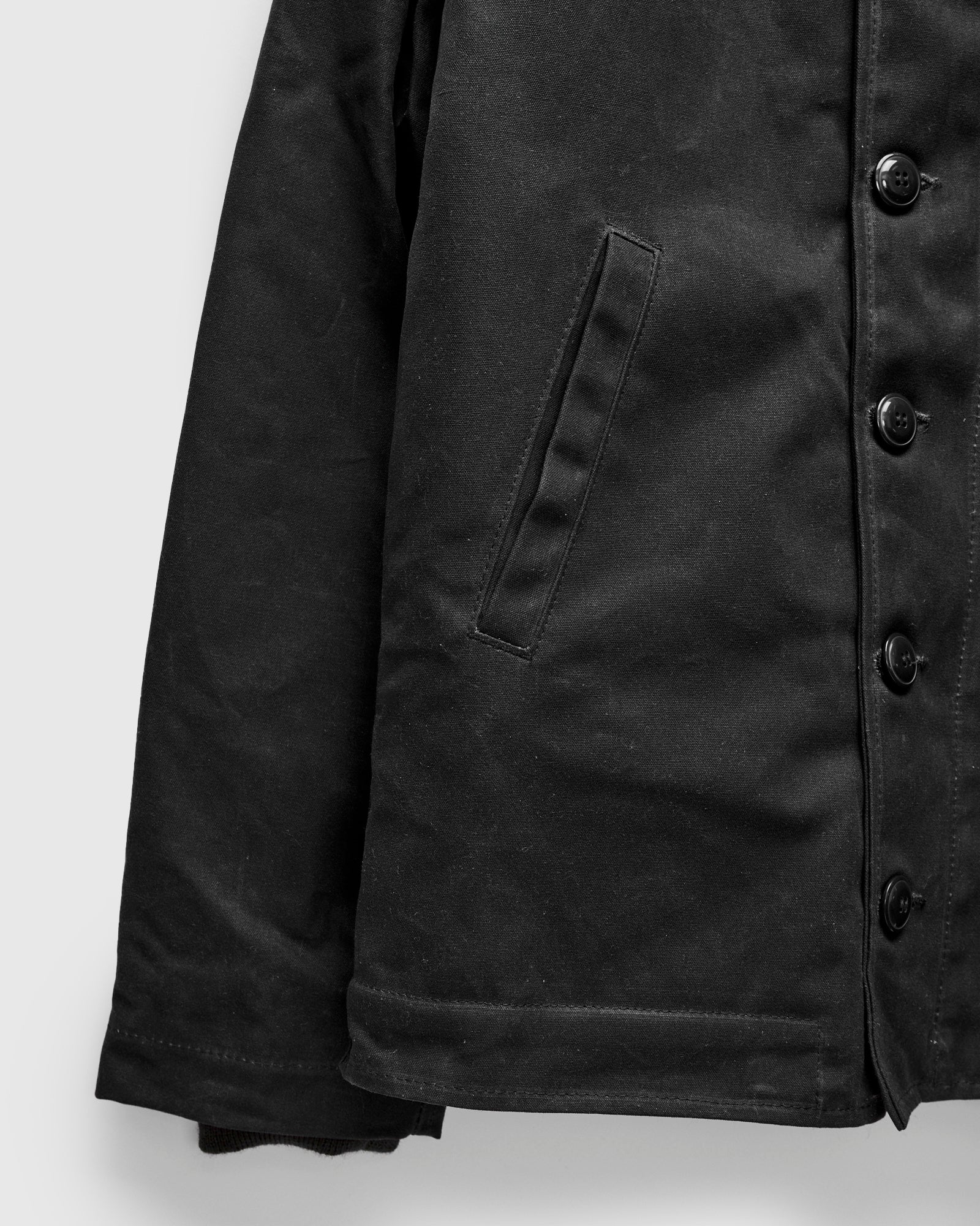 N-1 Deck Jacket in Black - Image 6