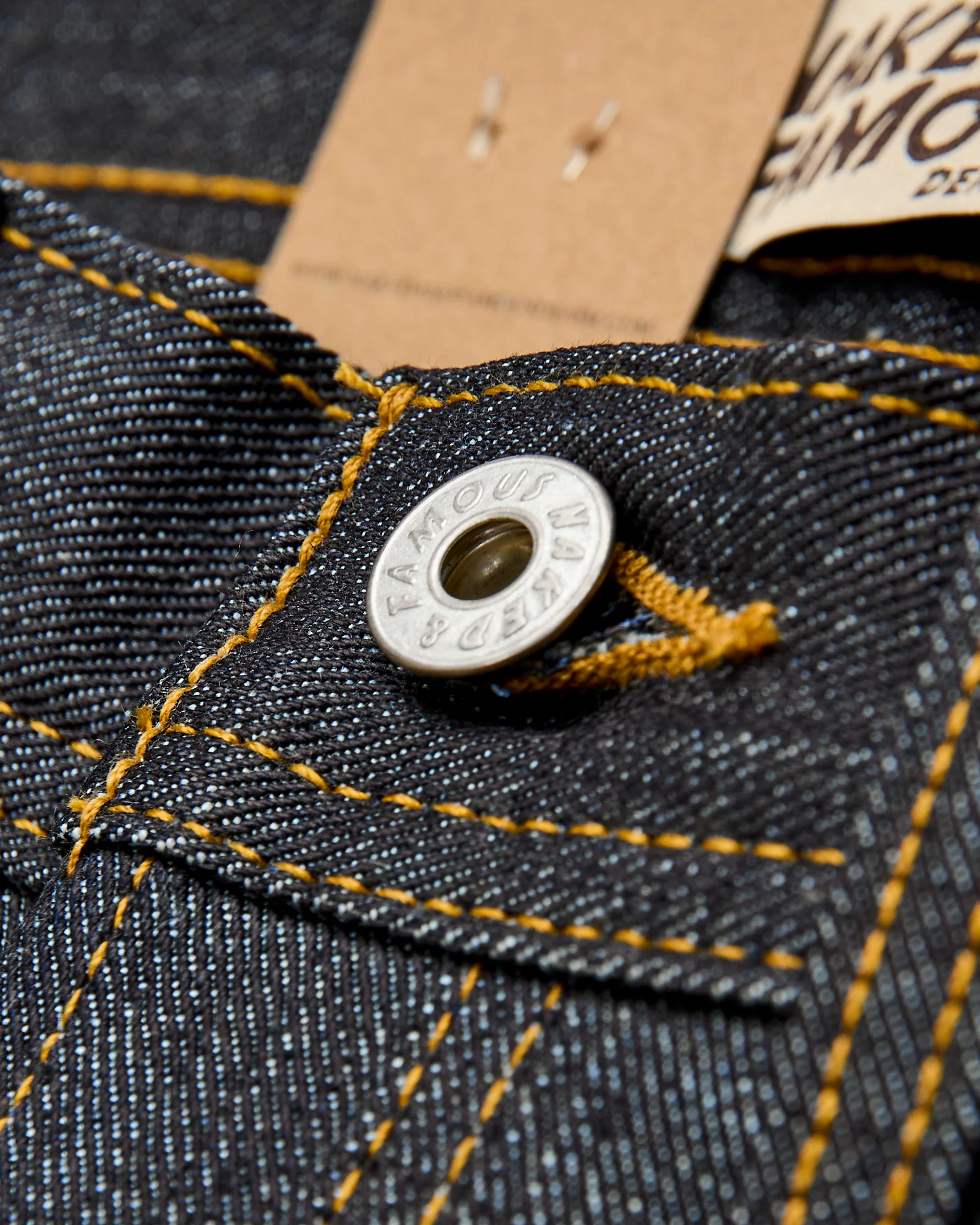 "Left Hand Twill" 13.75oz Selvedge Denim - Weird Guy Fit - Image 9