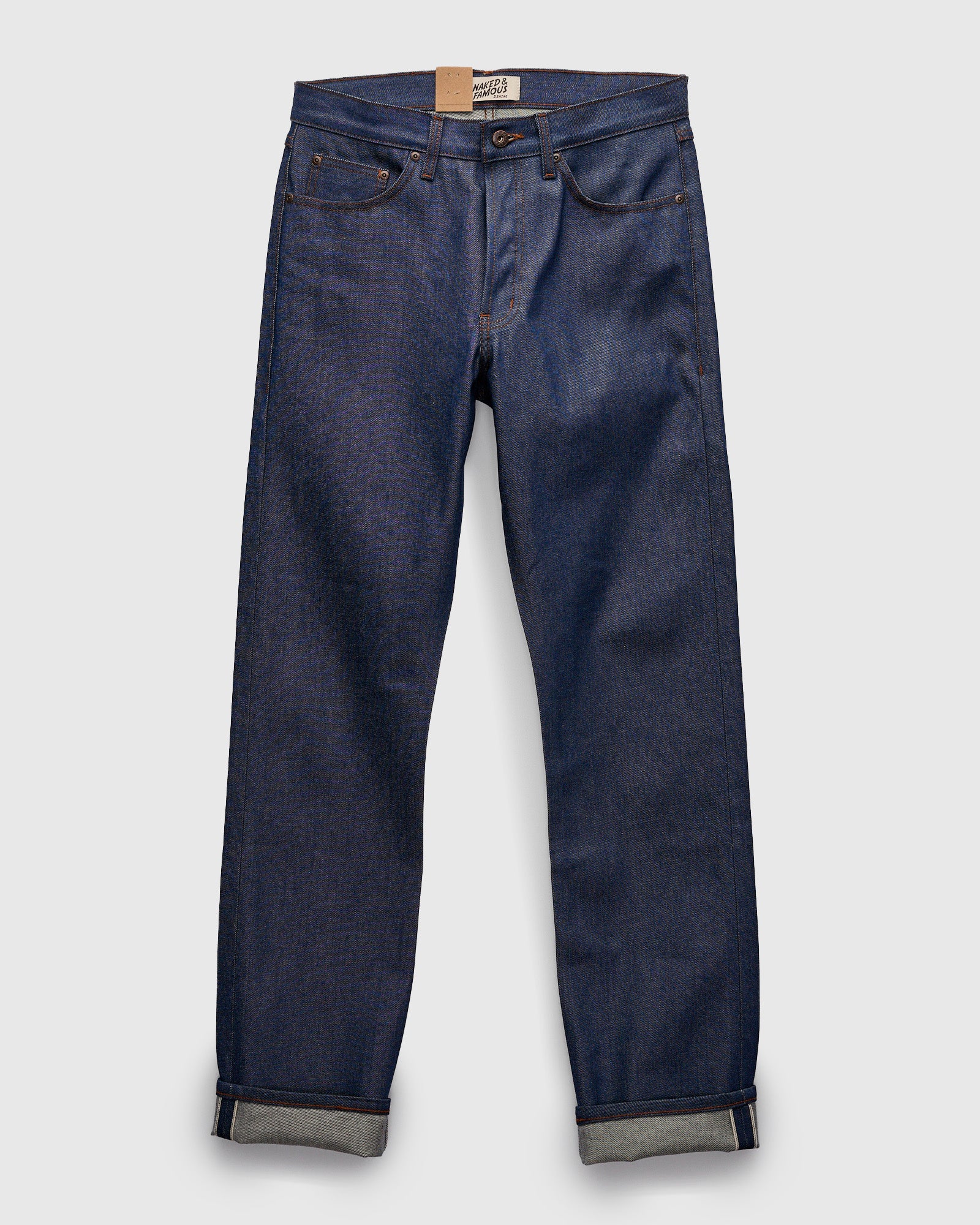 "Natural Indigo Selvedge" 12.5oz Selvedge Denim - True Guy Fit - Image 2