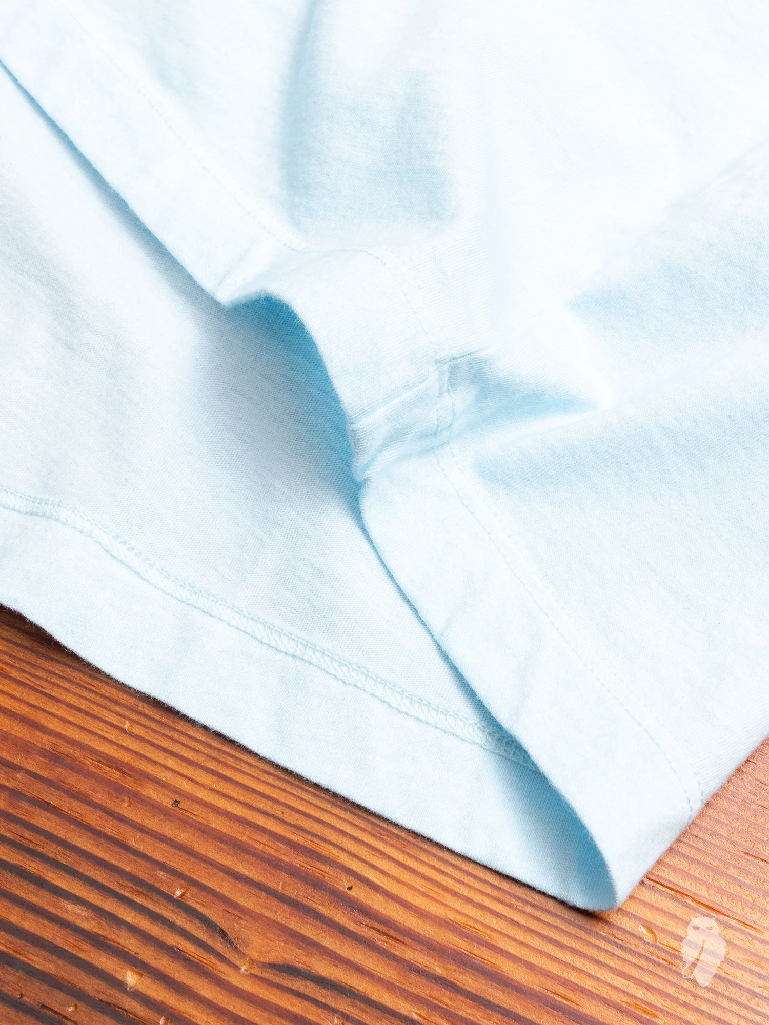 New Box T-Shirt in Baby Blue - Image 4