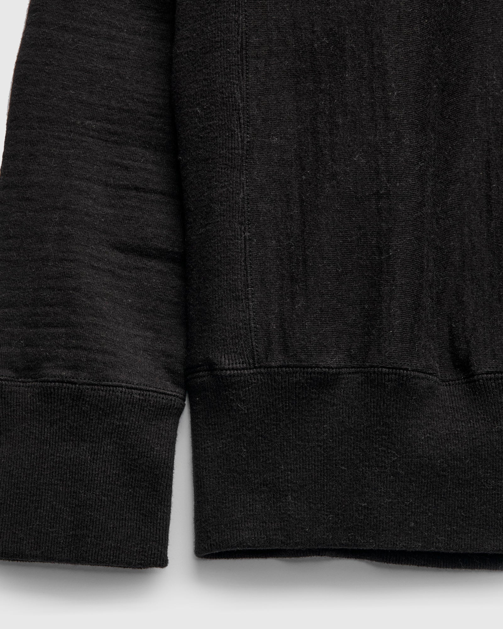 New Pucara Loopwheel Sweatshirt in Washed Black - Image 4
