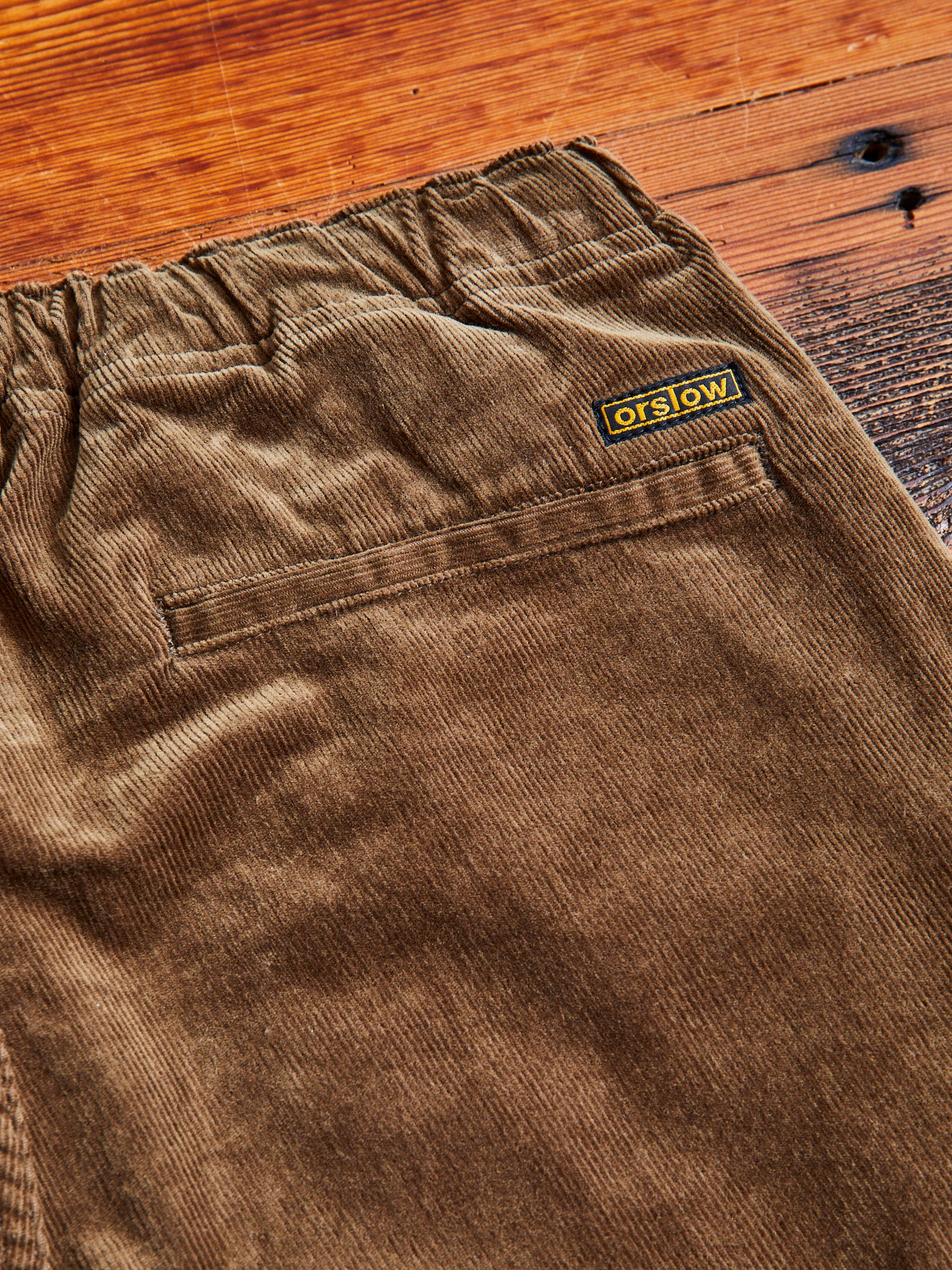 New Yorker Stretch Corduroy Pants in Brown - Image 10